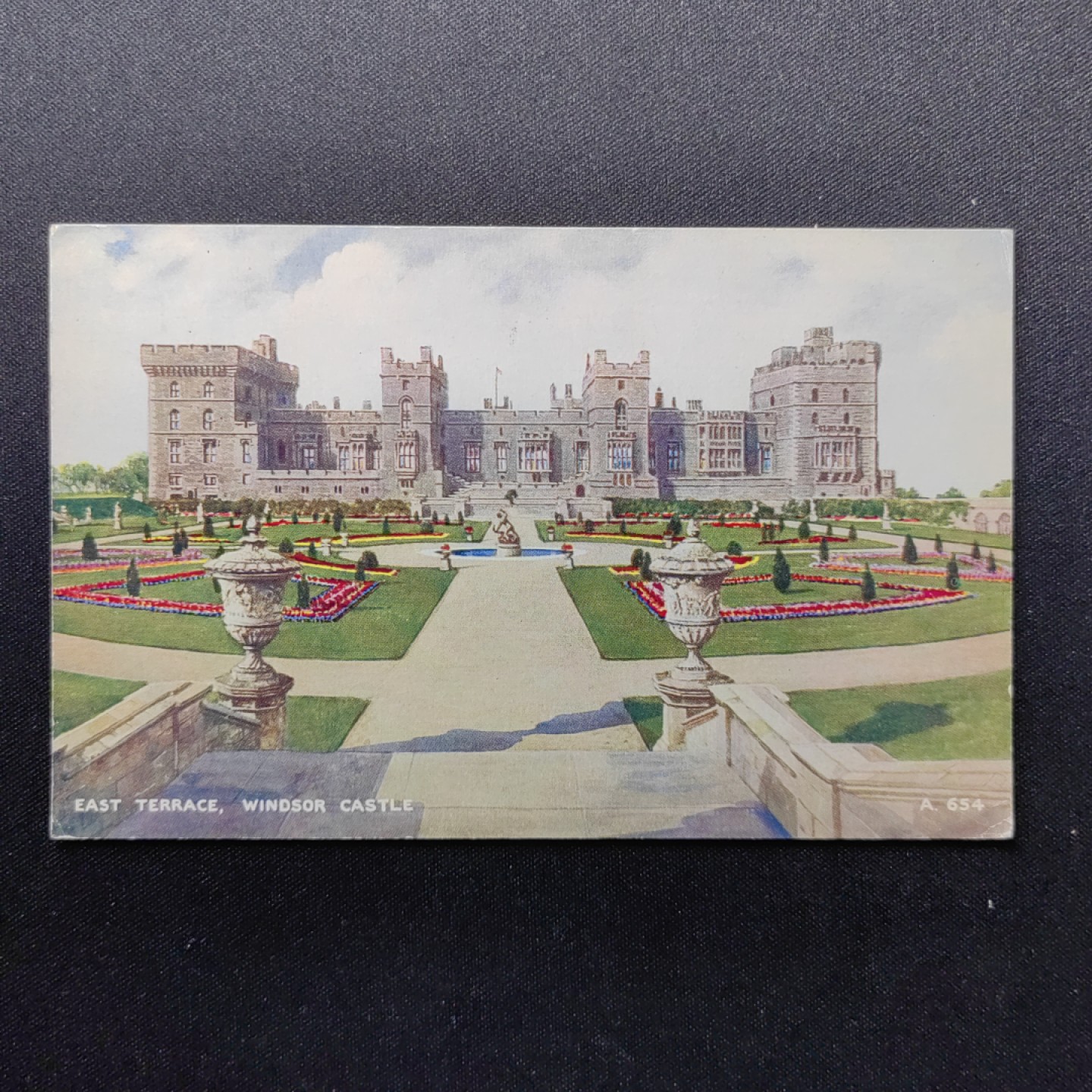 油画风格新专场 温莎城堡露台