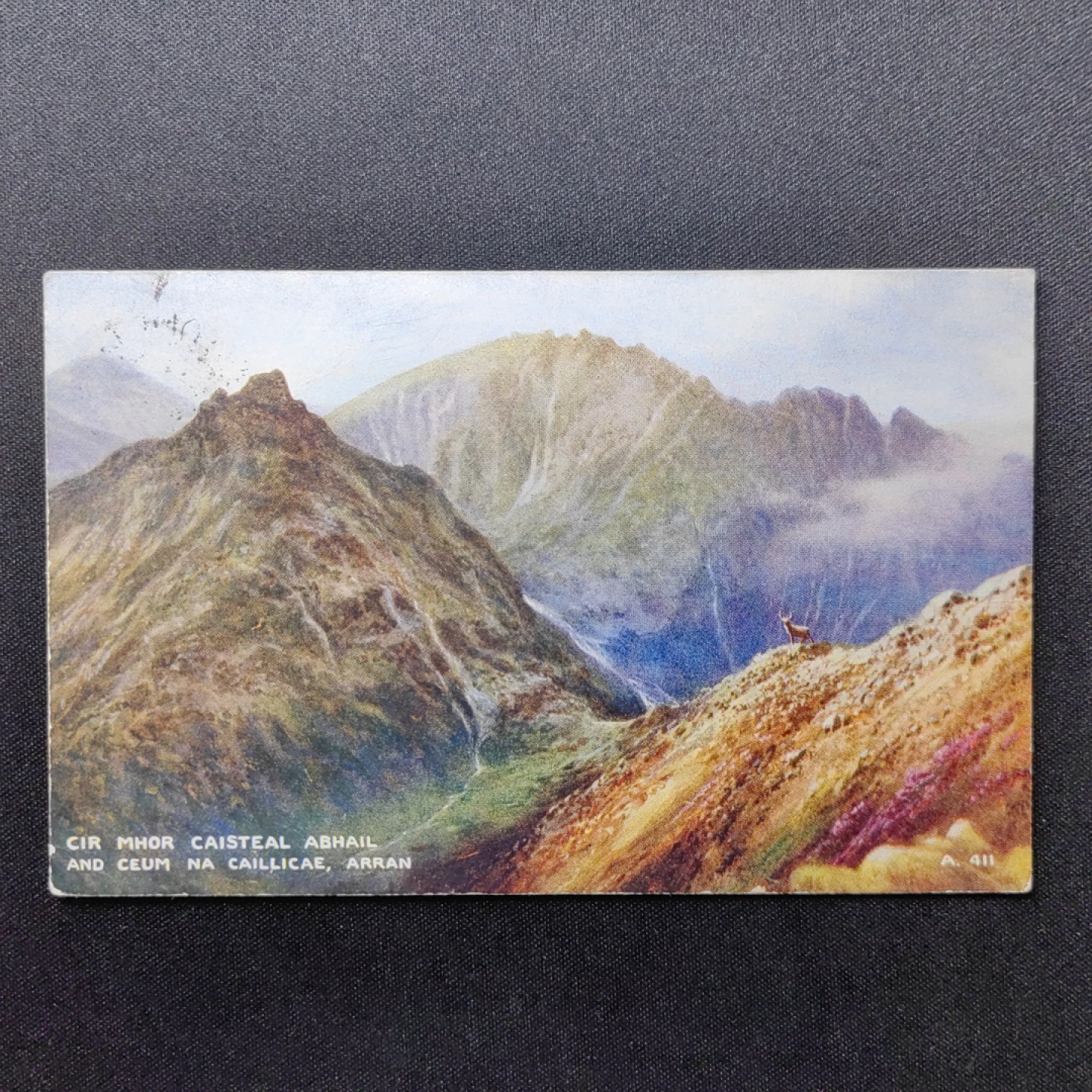 油画风格新专场 高山上的小鹿