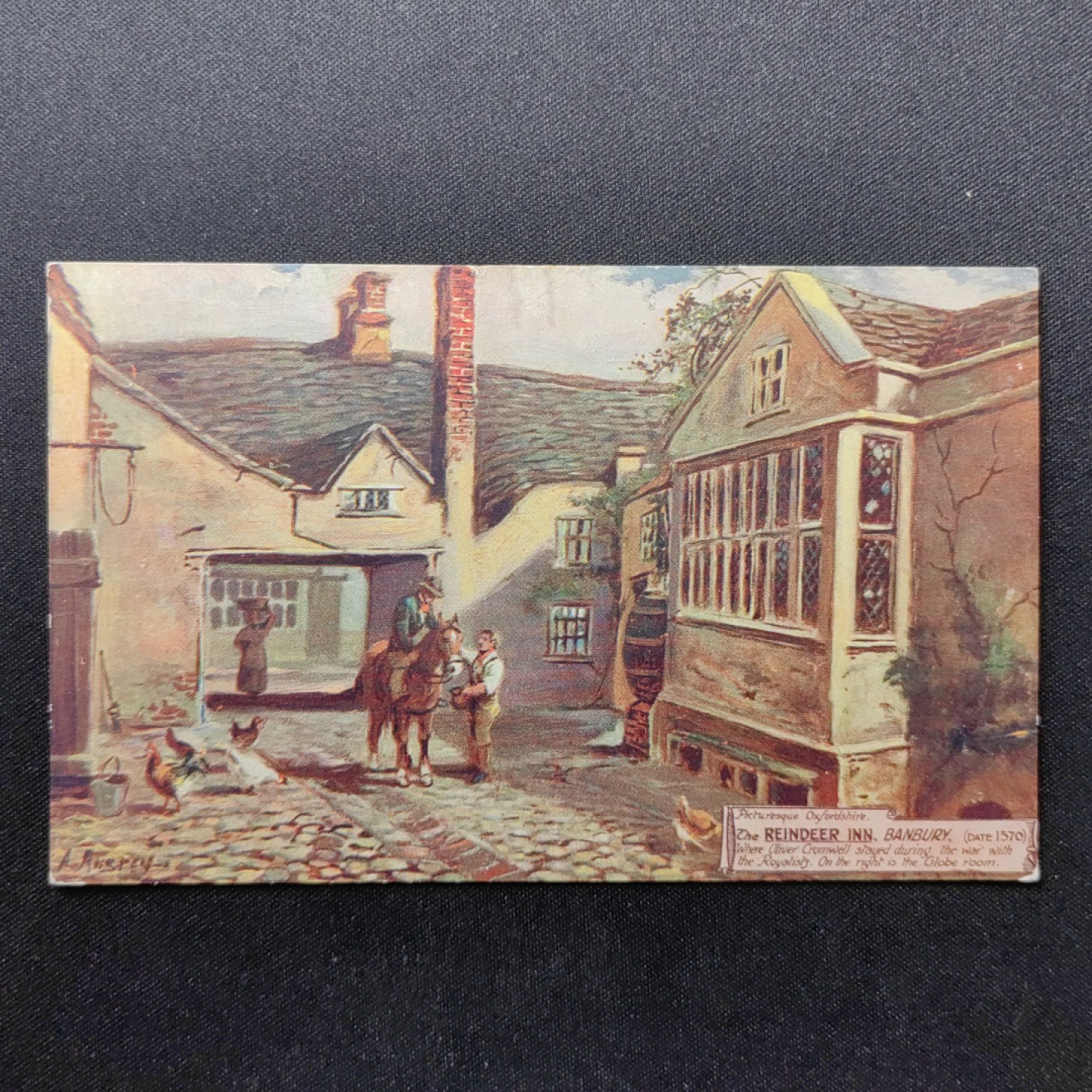 油画风格新专场 酒吧外的马夫