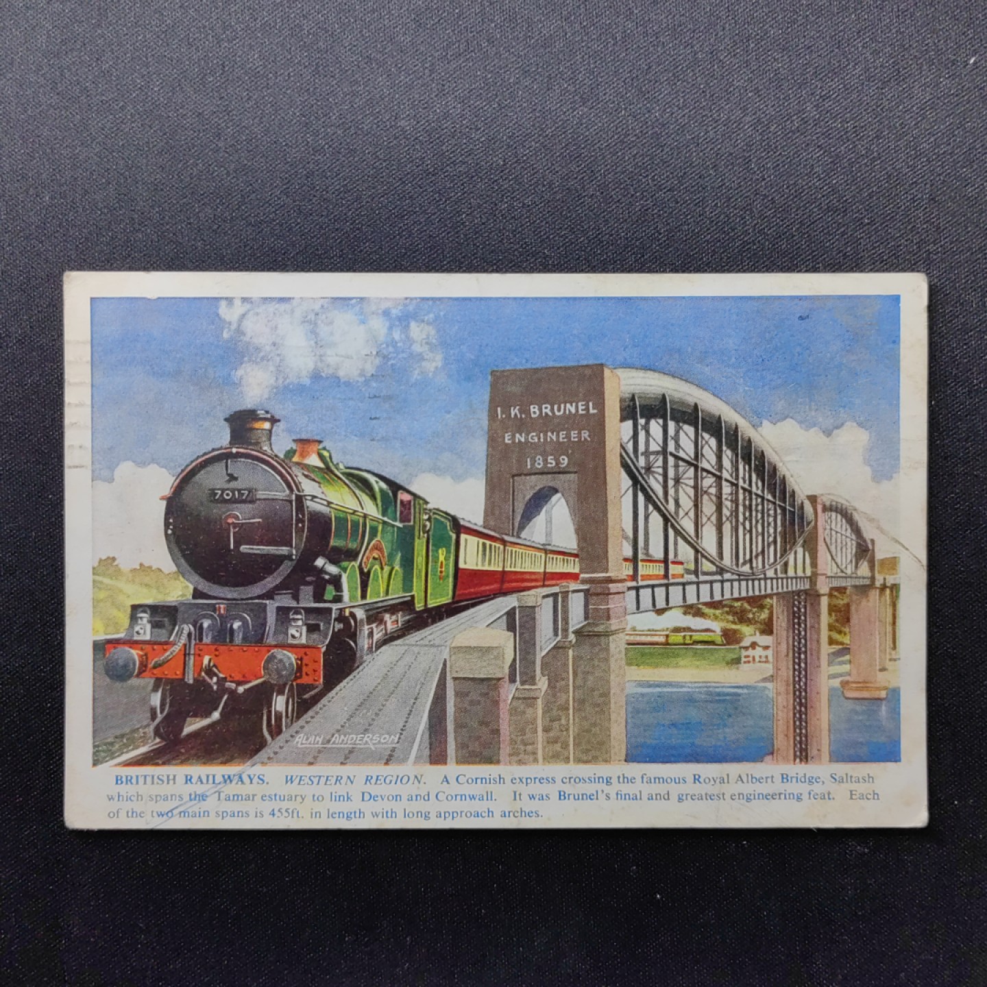 油画风格新专场 新型火车