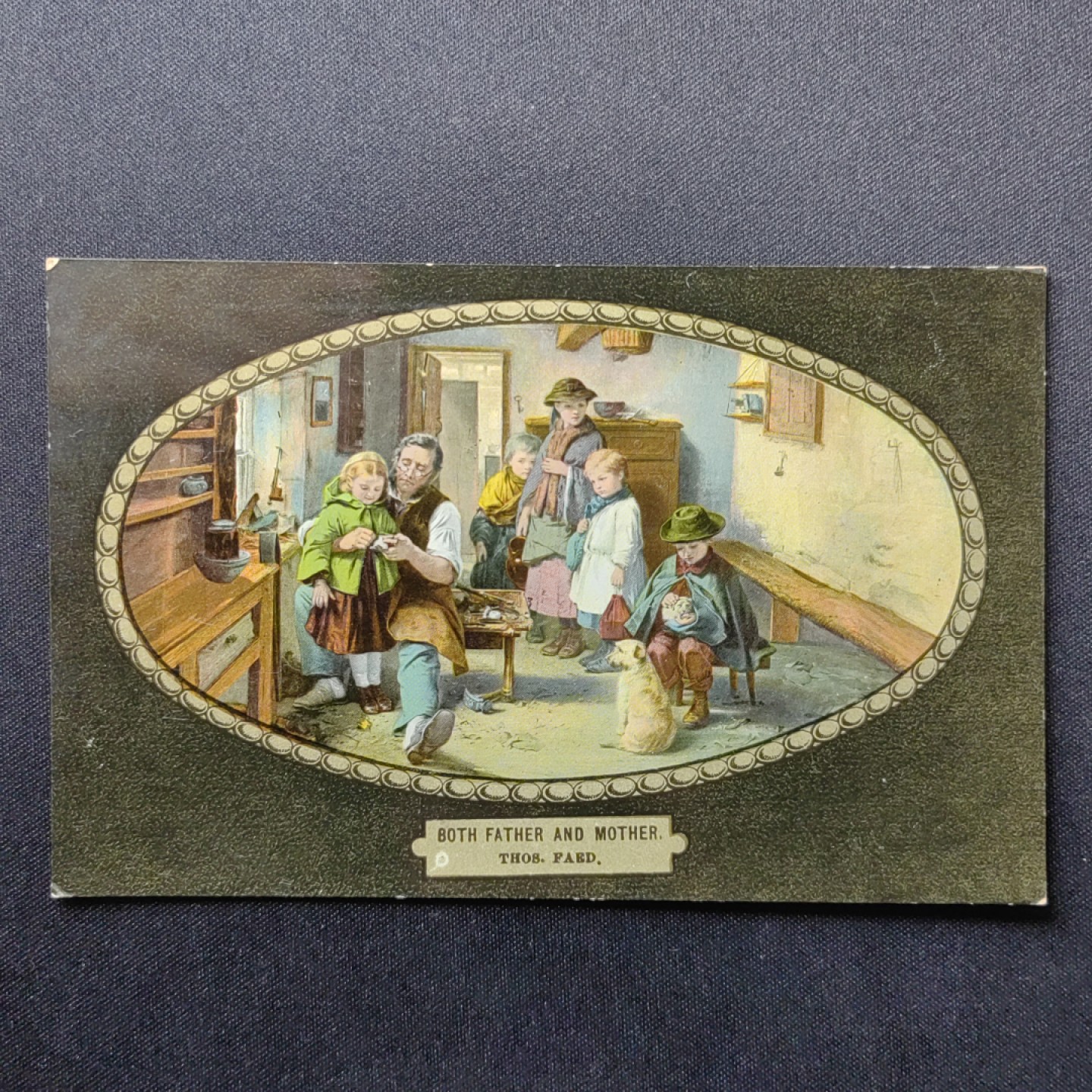 油画风格新专场 律师的一家