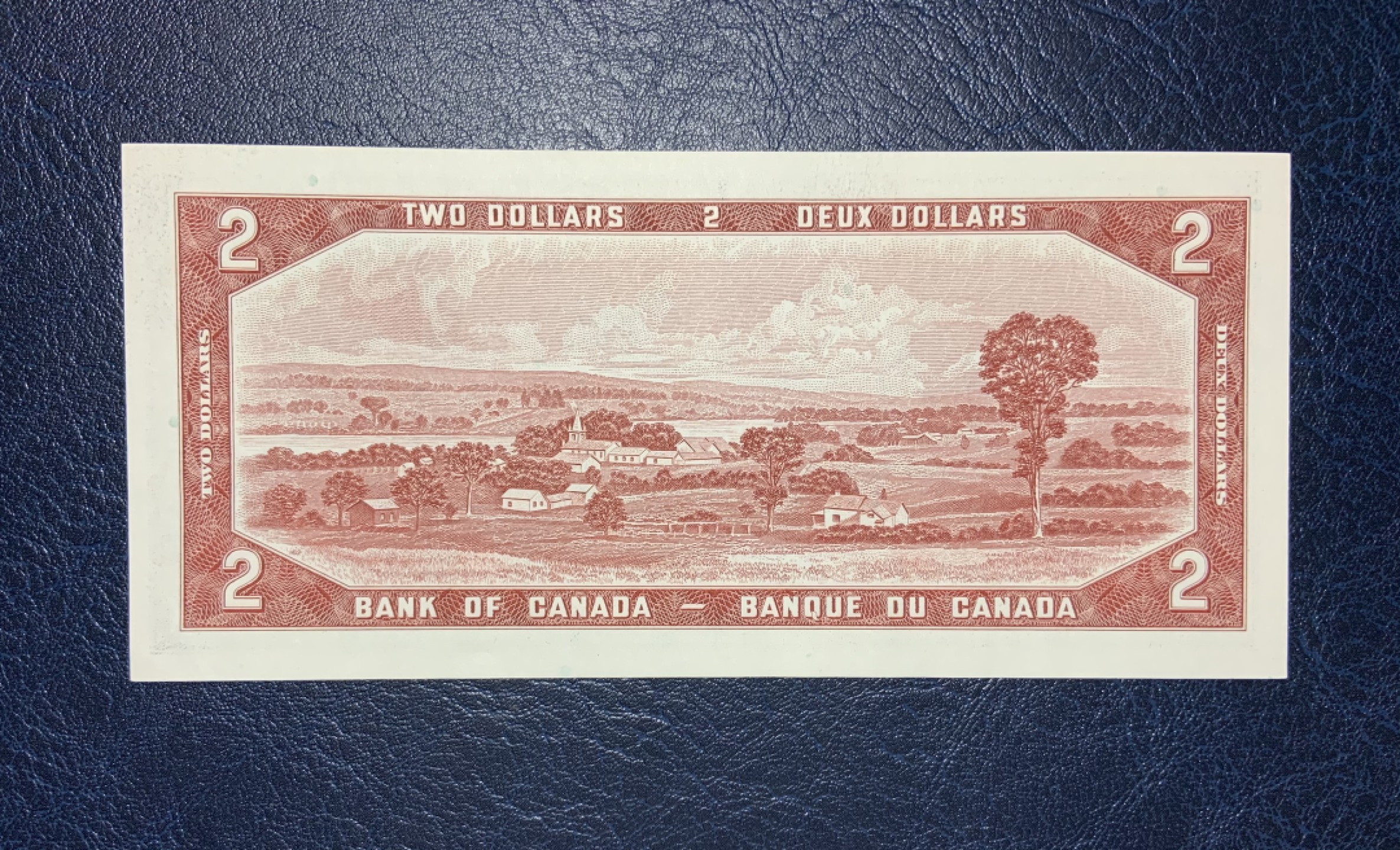 收藏联盟Quantum Auction 第182期拍卖 加拿大1954年2元 品相全新UNC 票面轻微点钞痕 非魔鬼脸