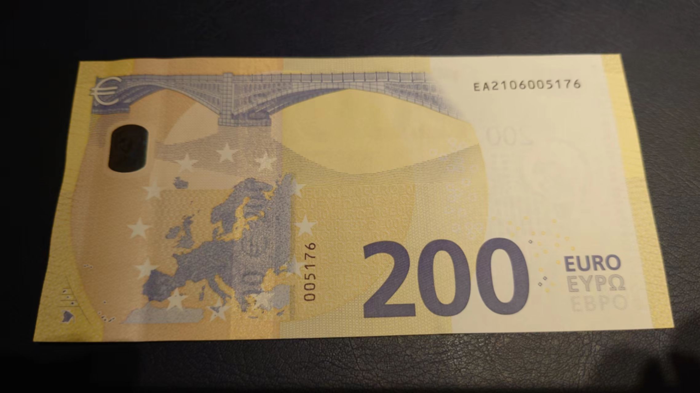 8月7日今日晚八点半【囧羊收藏】精选微拍第47期暨2022年第四期  众多精选新品 2019年200欧元 四签 全新UNC全程无4尾号176