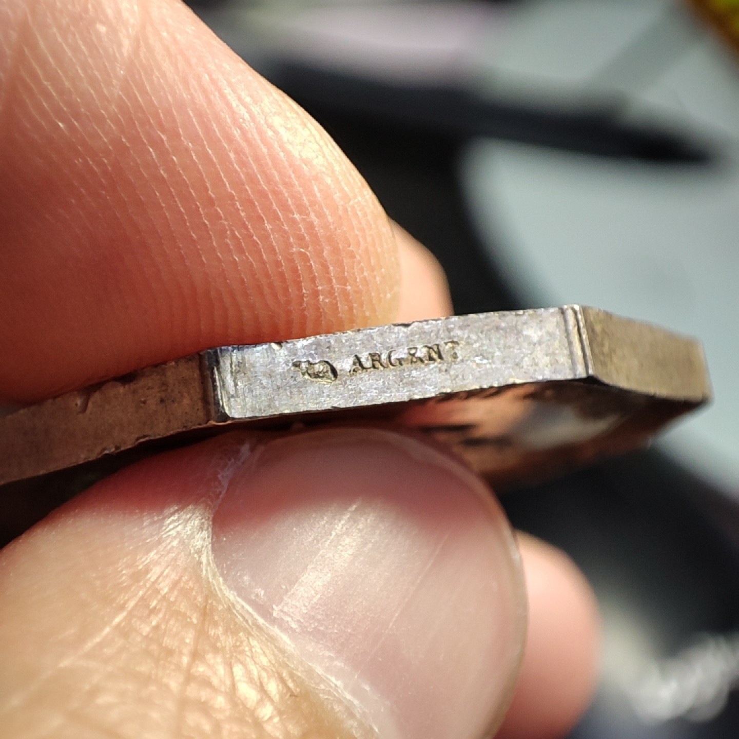 gush小明220805 法国农业之父八角银章很厚实