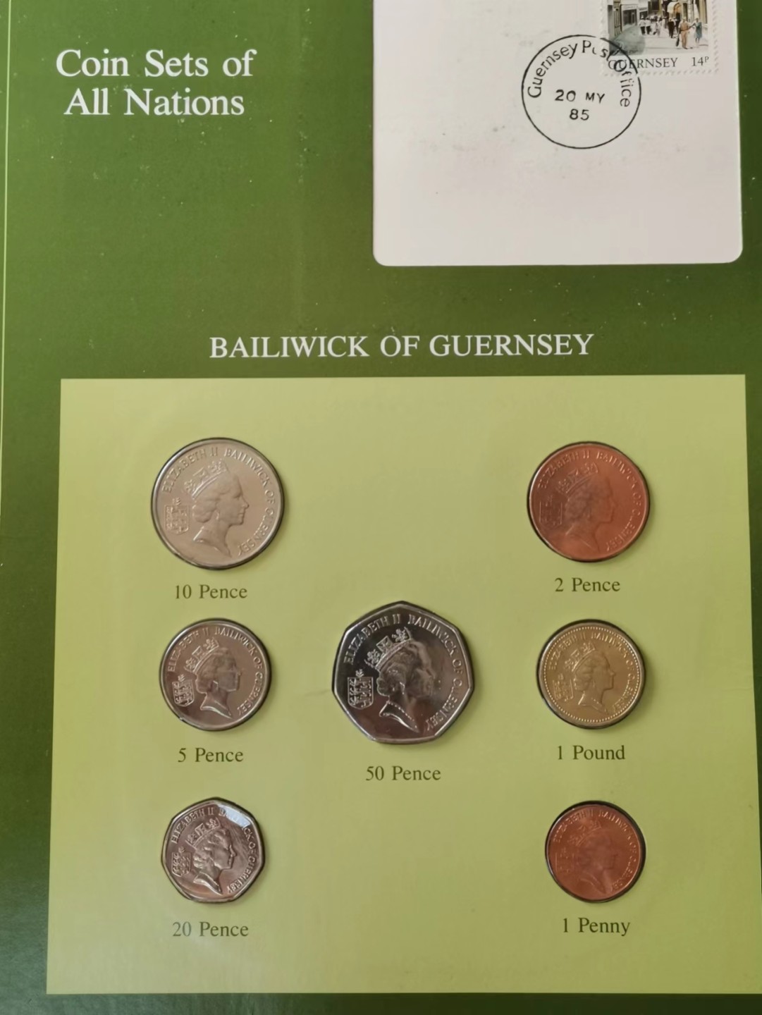 瓶子🏺第51场拍卖会 富兰克林根西1985年套币