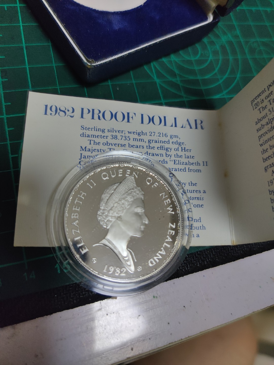 gush小明220805 原盒新西兰巨水鸡精制镜面银币