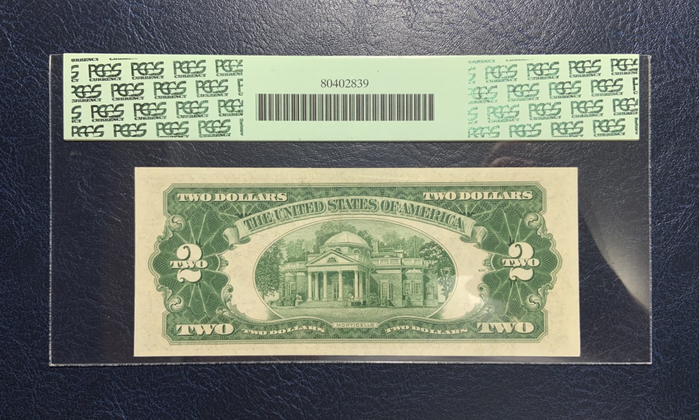 收藏联盟Quantum Auction 第182期拍卖 美国1953年2美元 PCGS65ppq 首发AA冠号