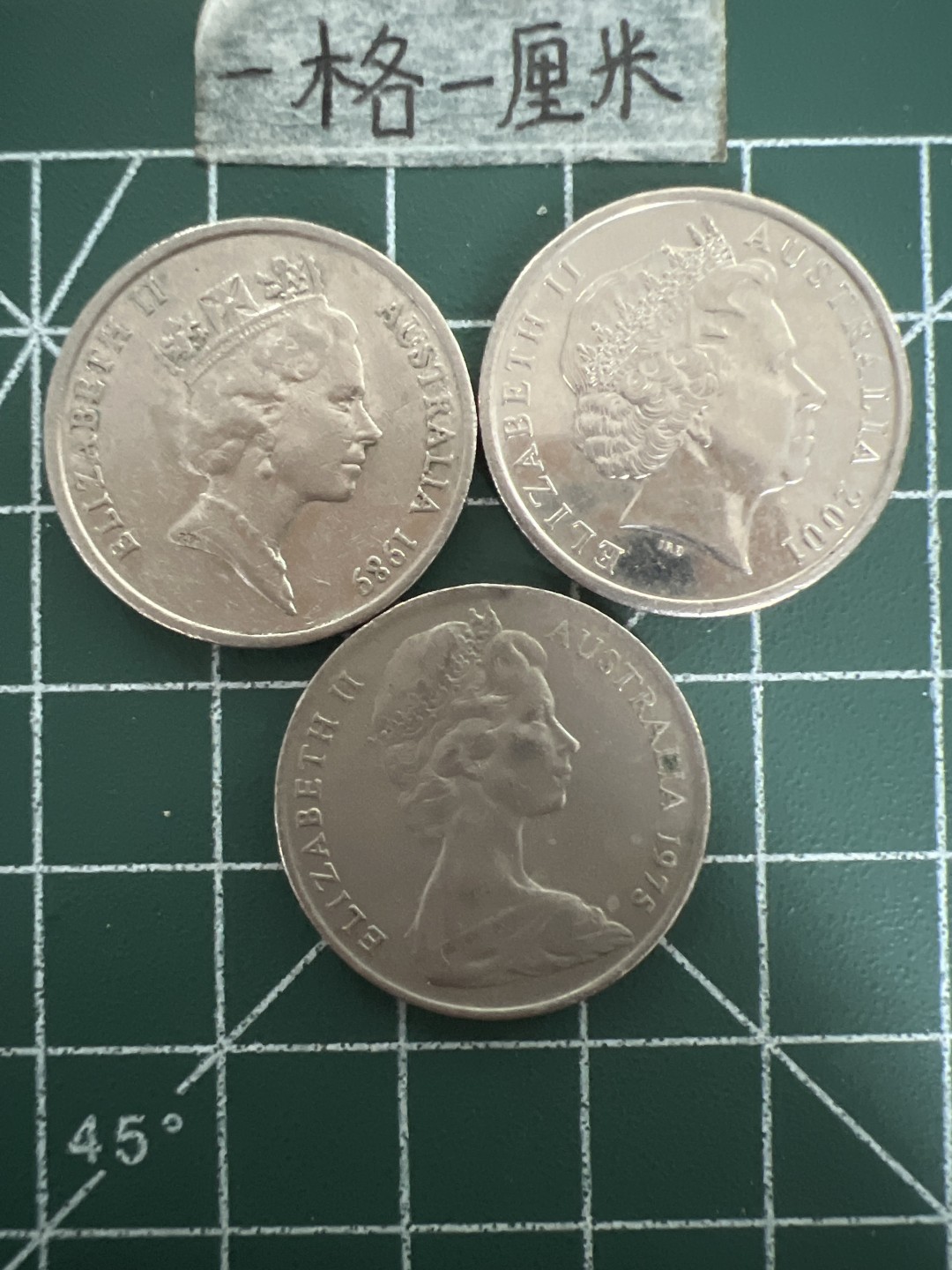 泡泡堂第四十七期  世界硬币纸币邮票专场（无押金，无佣金，捡漏，全场20包邮，偏远地区除外） 澳大利亚老中青