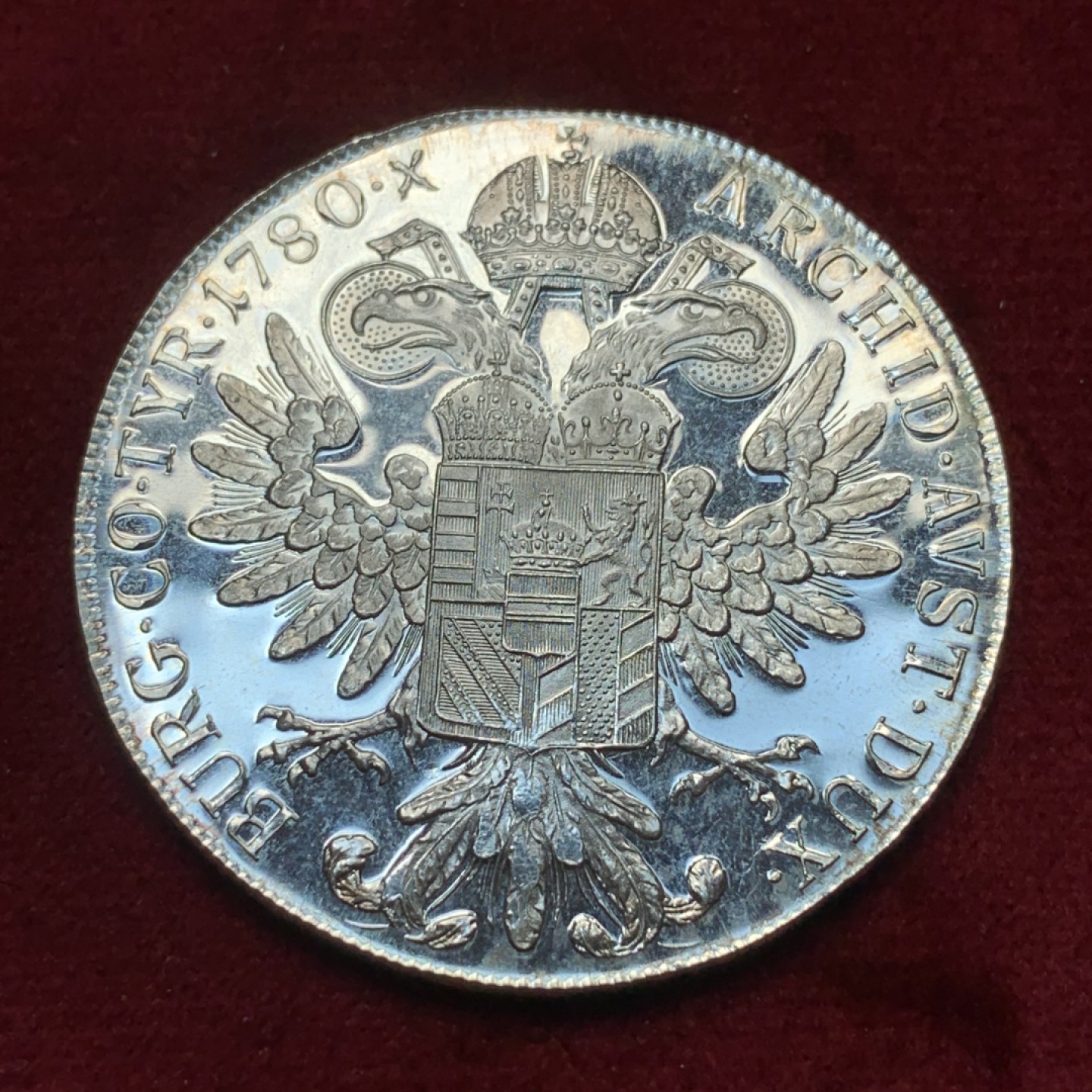 《竞宝斋》第82场-本周日，周一，周四3场拍卖（全场不限金额包邮） 奥匈 1780年 大奶妈 精制大银币 镜面效果