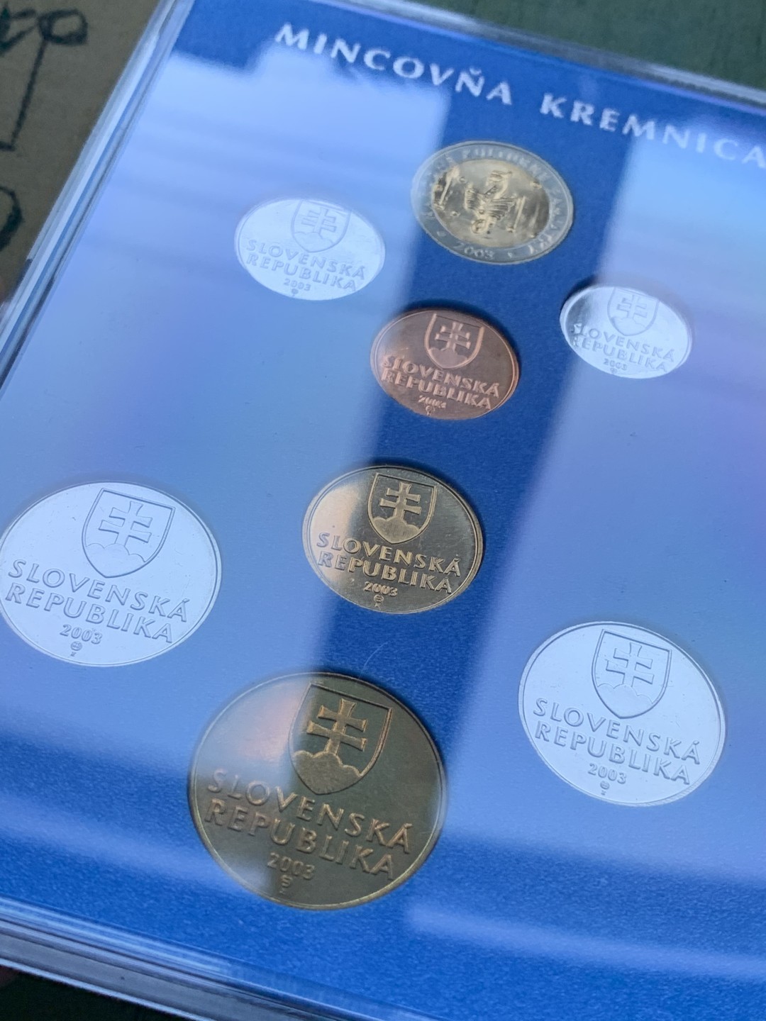 《竞宝斋》第82场-本周日，周一，周四3场拍卖（全场不限金额包邮） 卡装 斯洛伐克2003年 八枚套 封装套币 少见