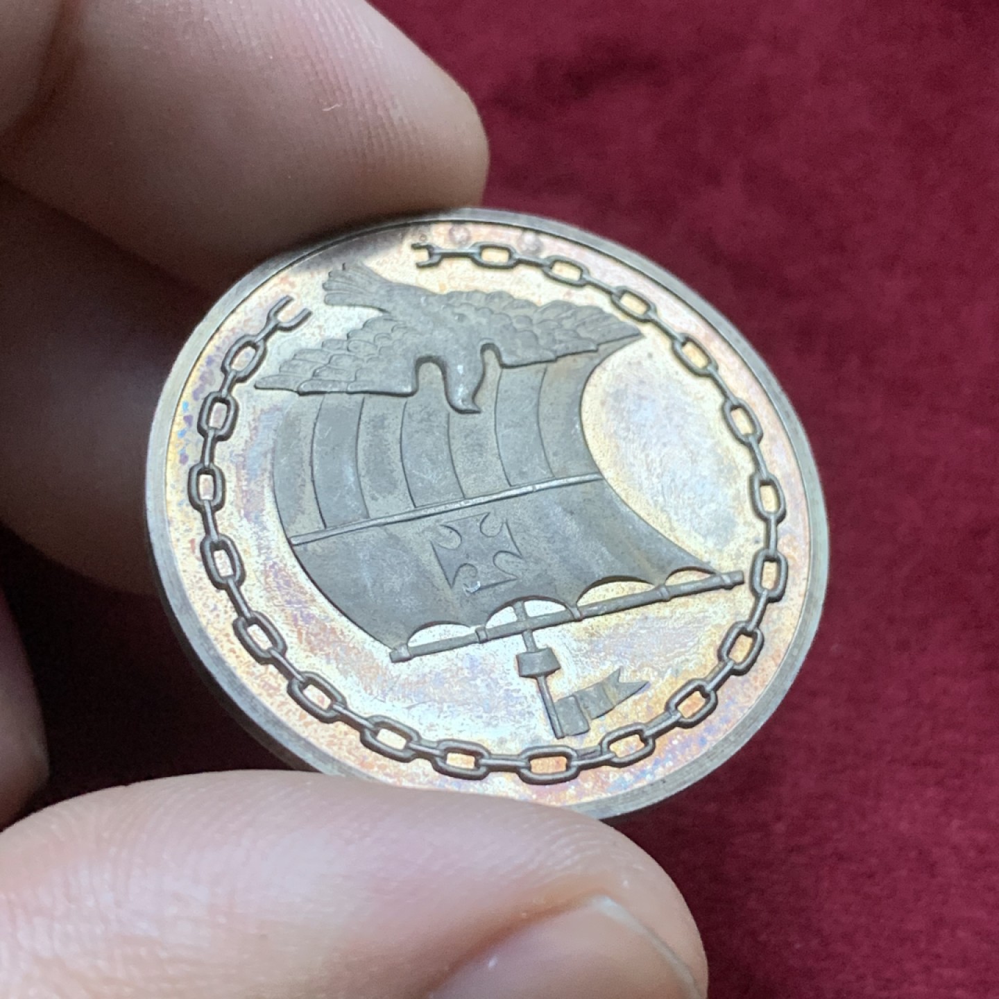 《竞宝斋》第82场-本周日，周一，周四3场拍卖（全场不限金额包邮） 西班牙 1981年 圣母抱婴 银章 15克 92.5%银