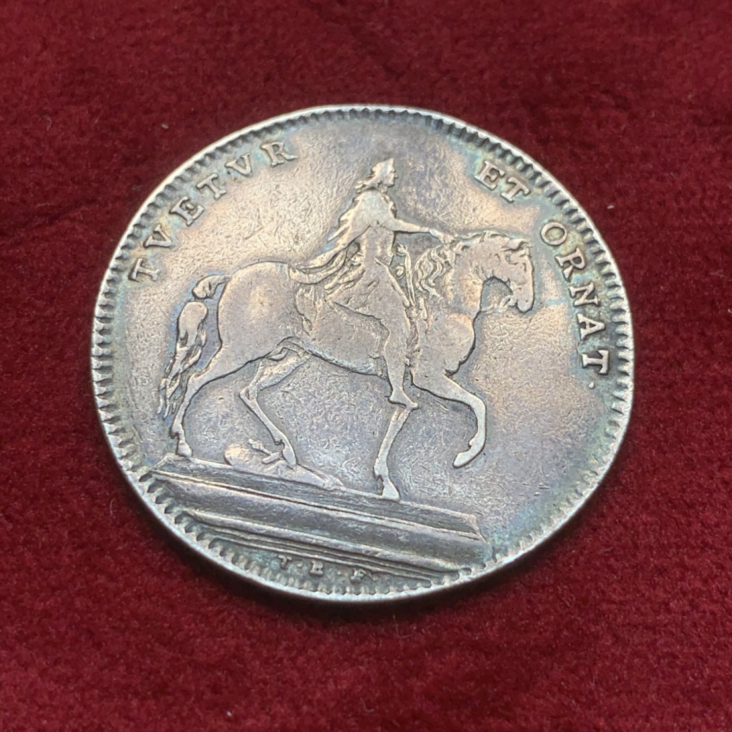 《竞宝斋》第82场-本周日，周一，周四3场拍卖（全场不限金额包邮） 法国 1700年 商会 JETON银质代币 早期稀少