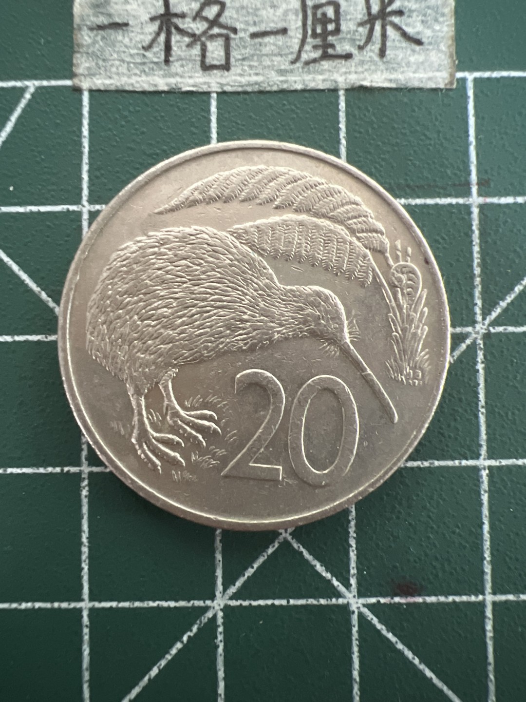 泡泡堂第四十七期  世界硬币纸币邮票专场（无押金，无佣金，捡漏，全场20包邮，偏远地区除外） 新西兰20分花环