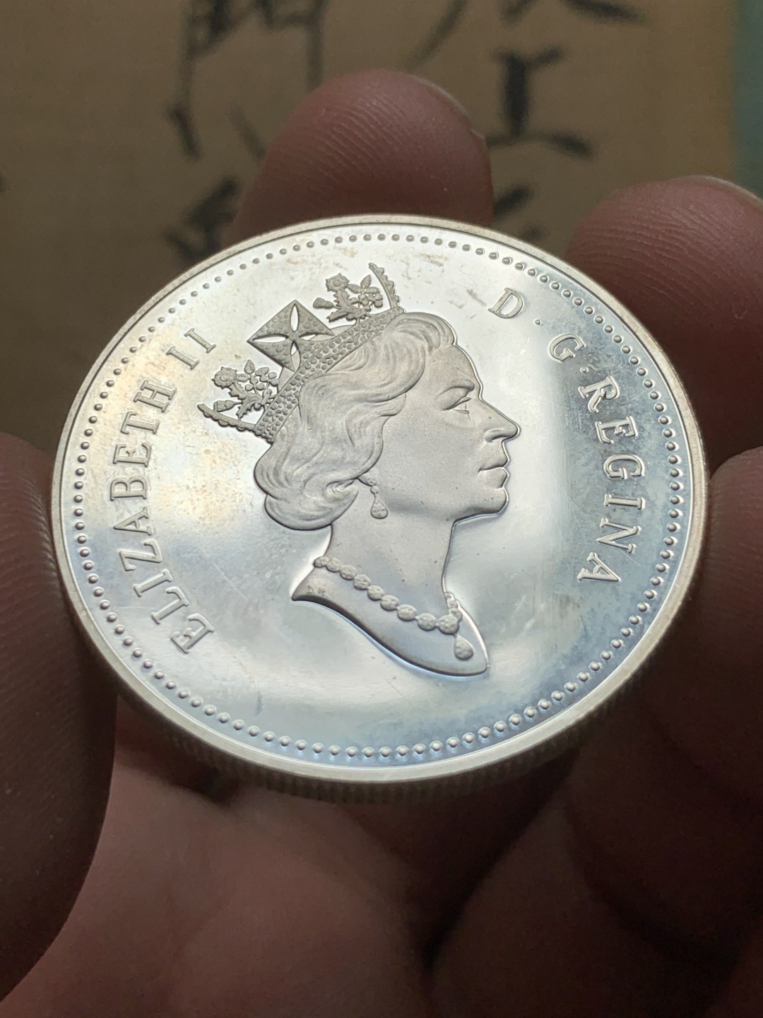 《竞宝斋》第82场-本周日，周一，周四3场拍卖（全场不限金额包邮） 原盒证书 加拿大1992年 驿站马车 1元精制大银币 925高银版 25.1克 稀少