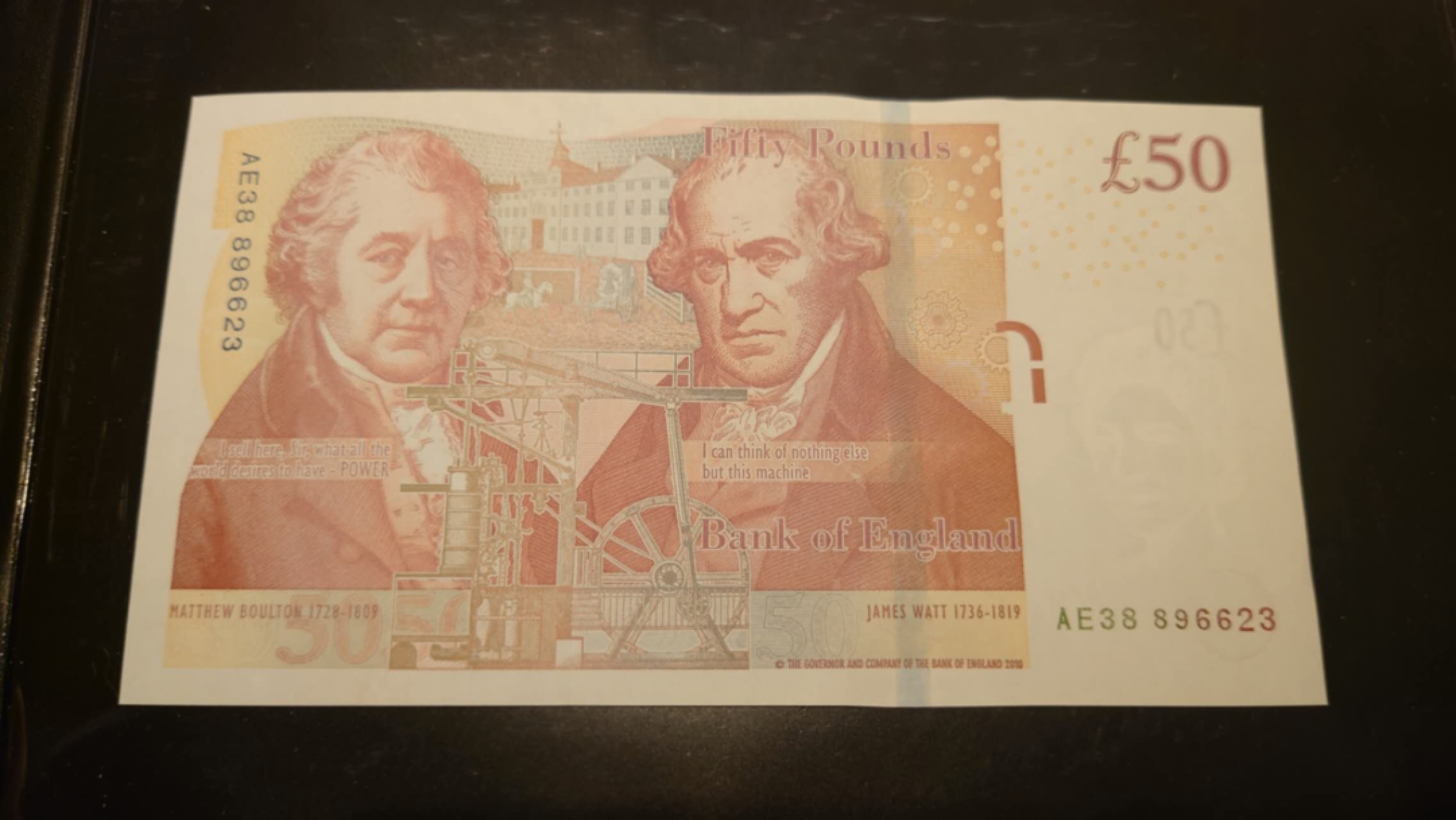 8月7日今日晚八点半【囧羊收藏】精选微拍第47期暨2022年第四期  众多精选新品 2010年英国F序列50镑 一签AE冠 全程无47号码全新UNC