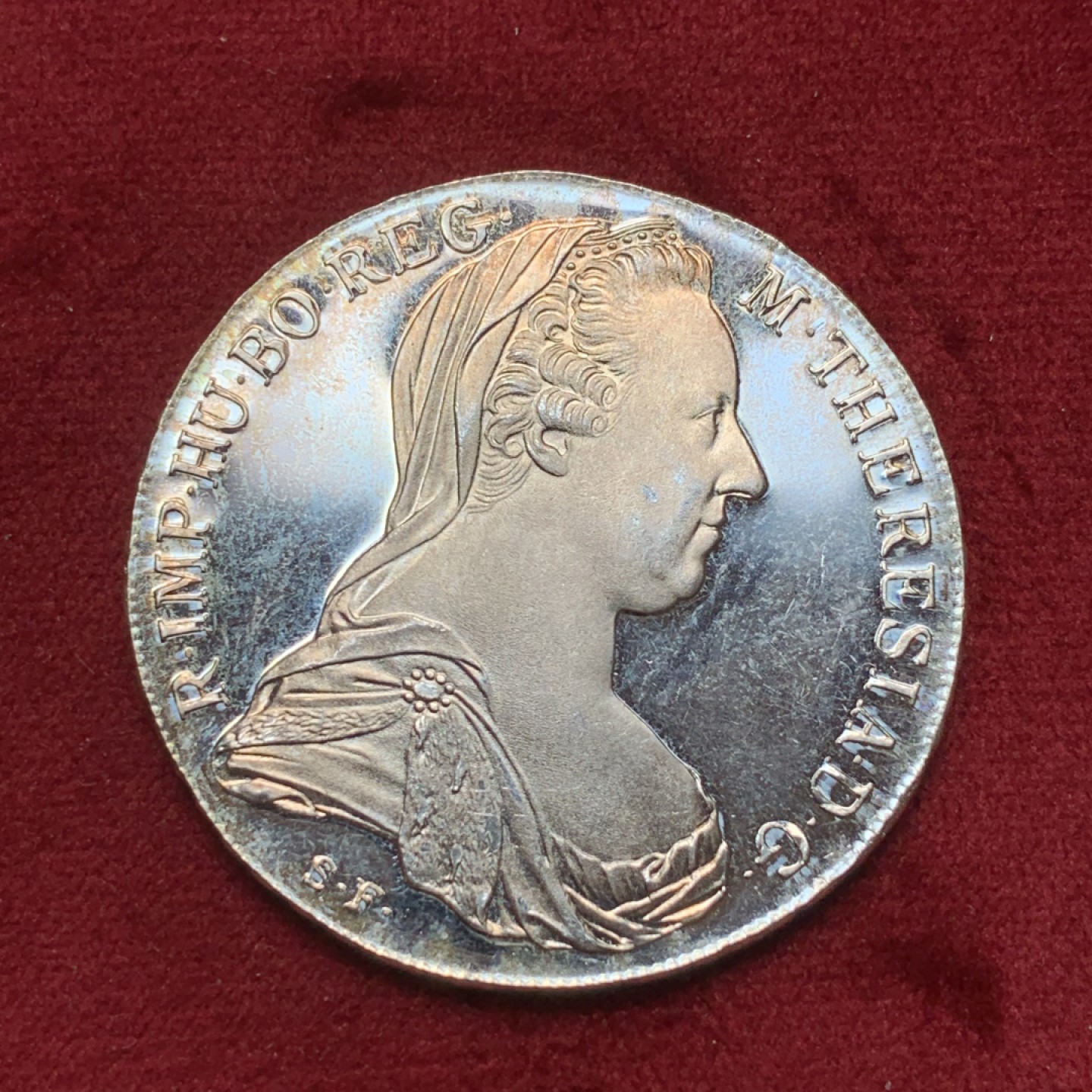 《竞宝斋》第82场-本周日，周一，周四3场拍卖（全场不限金额包邮） 奥匈 1780年 大奶妈 精制大银币 镜面效果