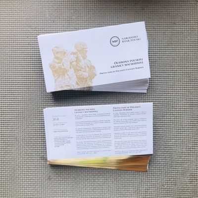 33rd ¥¥ 🇵🇱波兰2022年20兹罗提纸钞，纪念保护东部边界