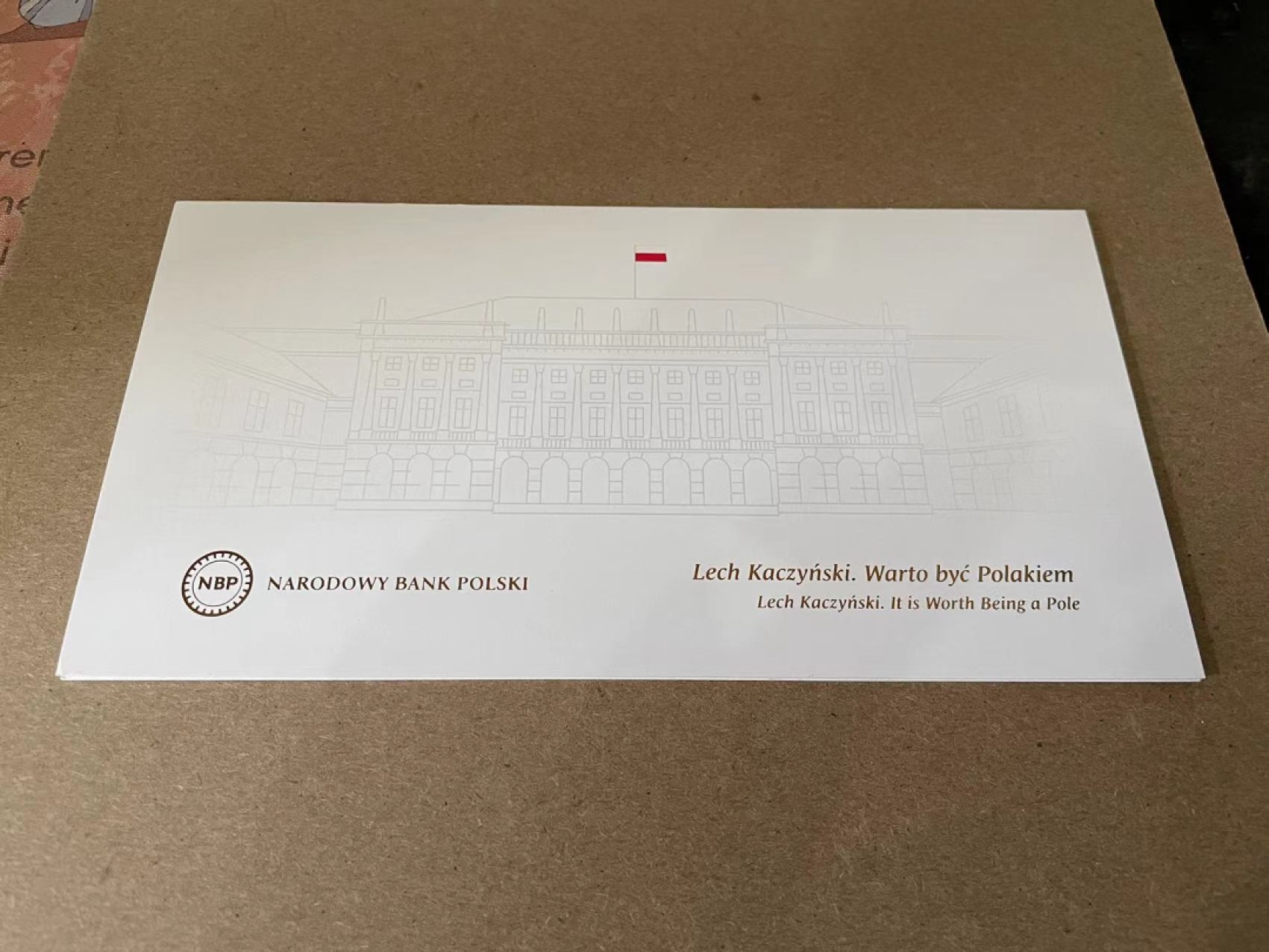 【Blue Auction】✨世界纸币精拍第212期  【原装带册】波兰 2021年20扎罗提 前总统卡钦斯基纪念钞 全新UNC