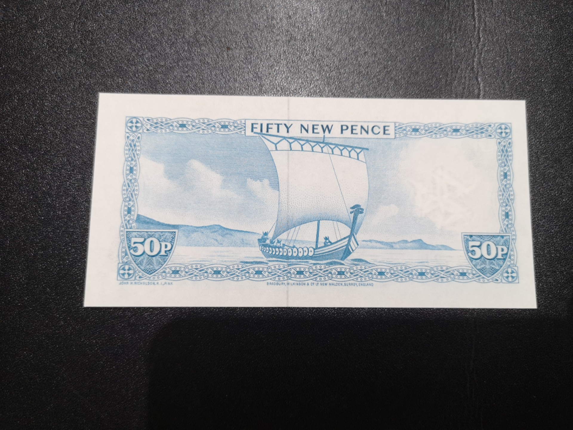 《外钞收藏家》第一百九十四期 马恩群岛50分 全新UNC