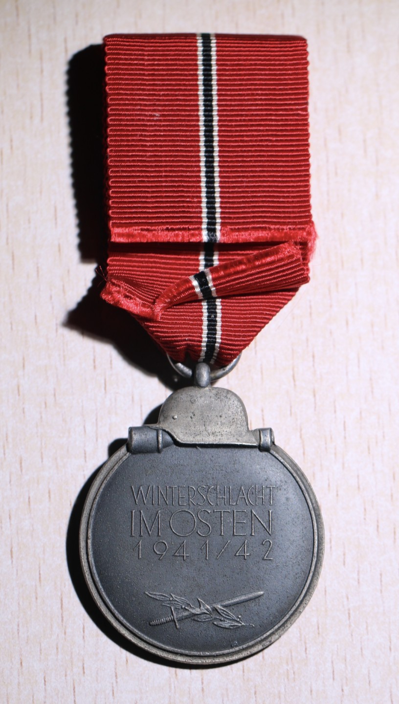 大猫徽章拍卖第199期  牢记历史，热爱和平。东线冬季作战奖章 108厂 全品