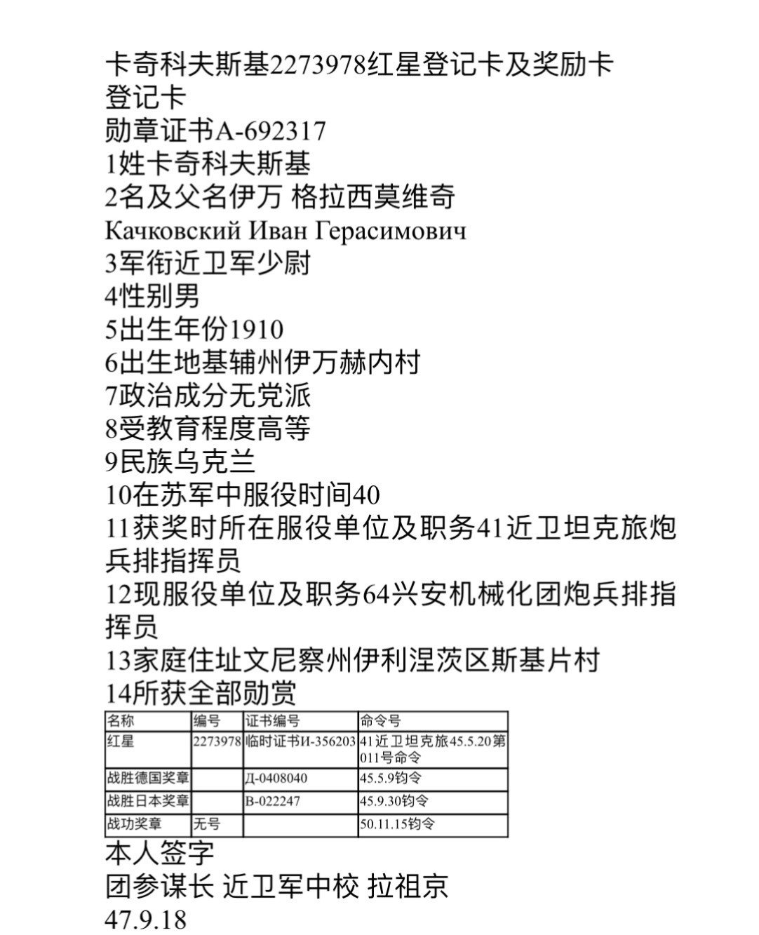 大猫徽章拍卖第199期  苏联红星勋章一对 自然配戴 有剥皮 档案齐全