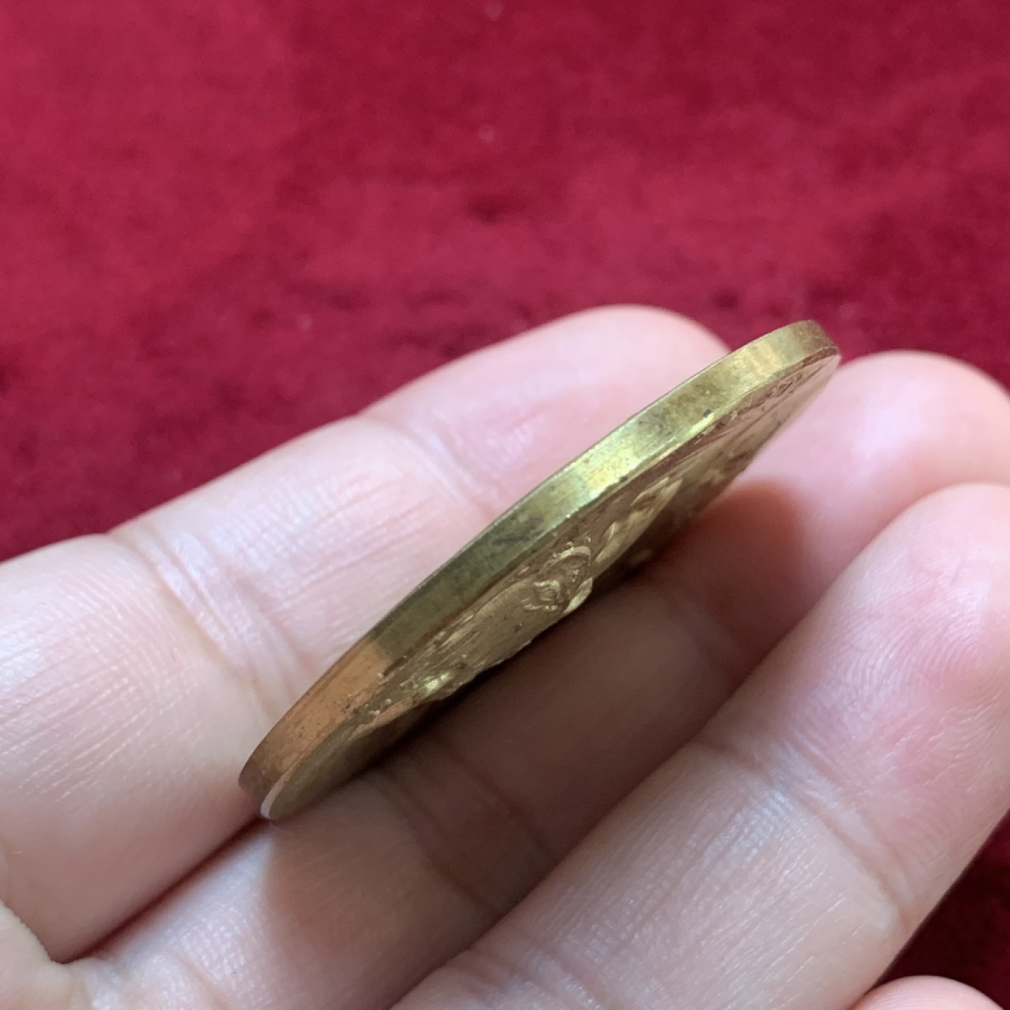 《竞宝斋》第83场-本周日，周一2场连拍（全场不限金额包邮） 法国 玛丽安娜女神 戎装像 铜章 29.2克 41.5mm 20世纪初