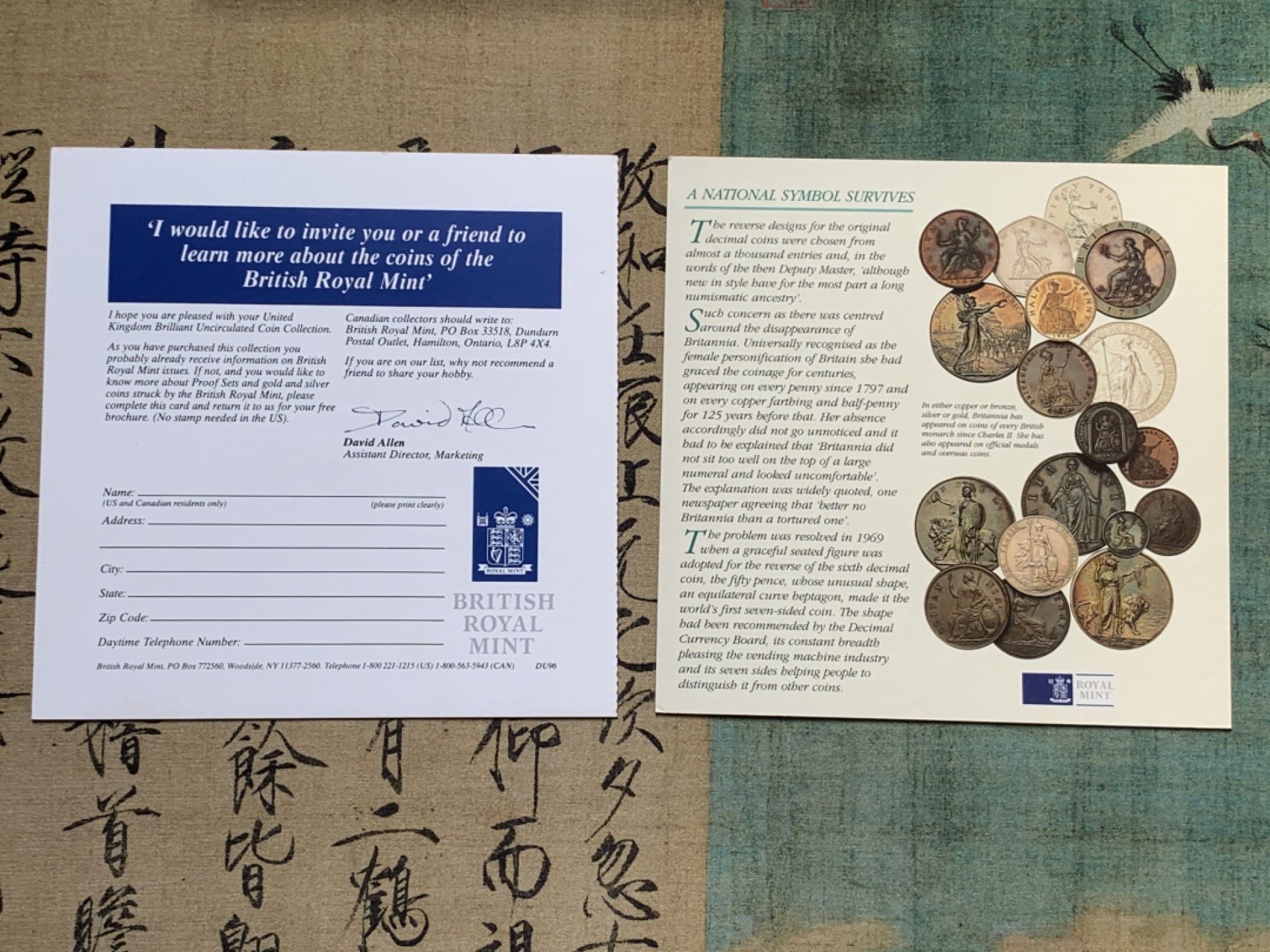 《竞宝斋》第83场-本周日，周一2场连拍（全场不限金额包邮） 英国 1996年 卡装BU套币 欧洲杯年份 套币中比其他年份多了一枚2英镑面值的加厚硬币 以纪念英国夺得欧洲杯 所有硬币均为完全未流通绝美品