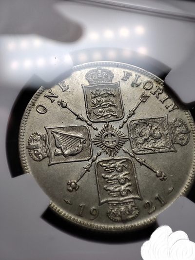 gush小明220811 英国1弗林银币