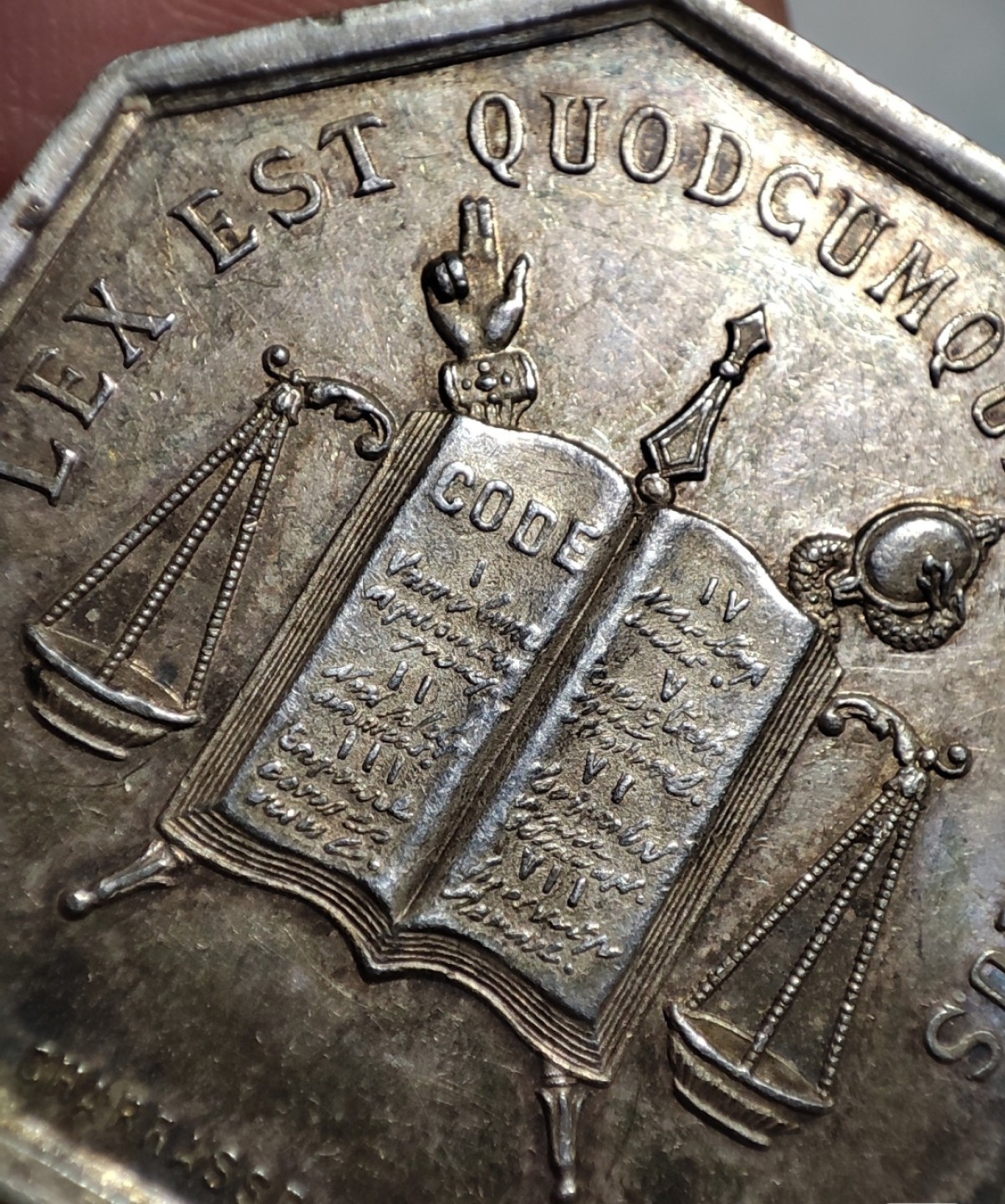 gush小明220811 法国八角银章厚实