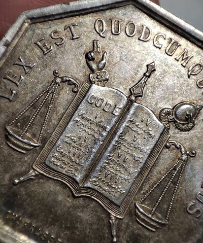 gush小明220811 法国八角银章厚实