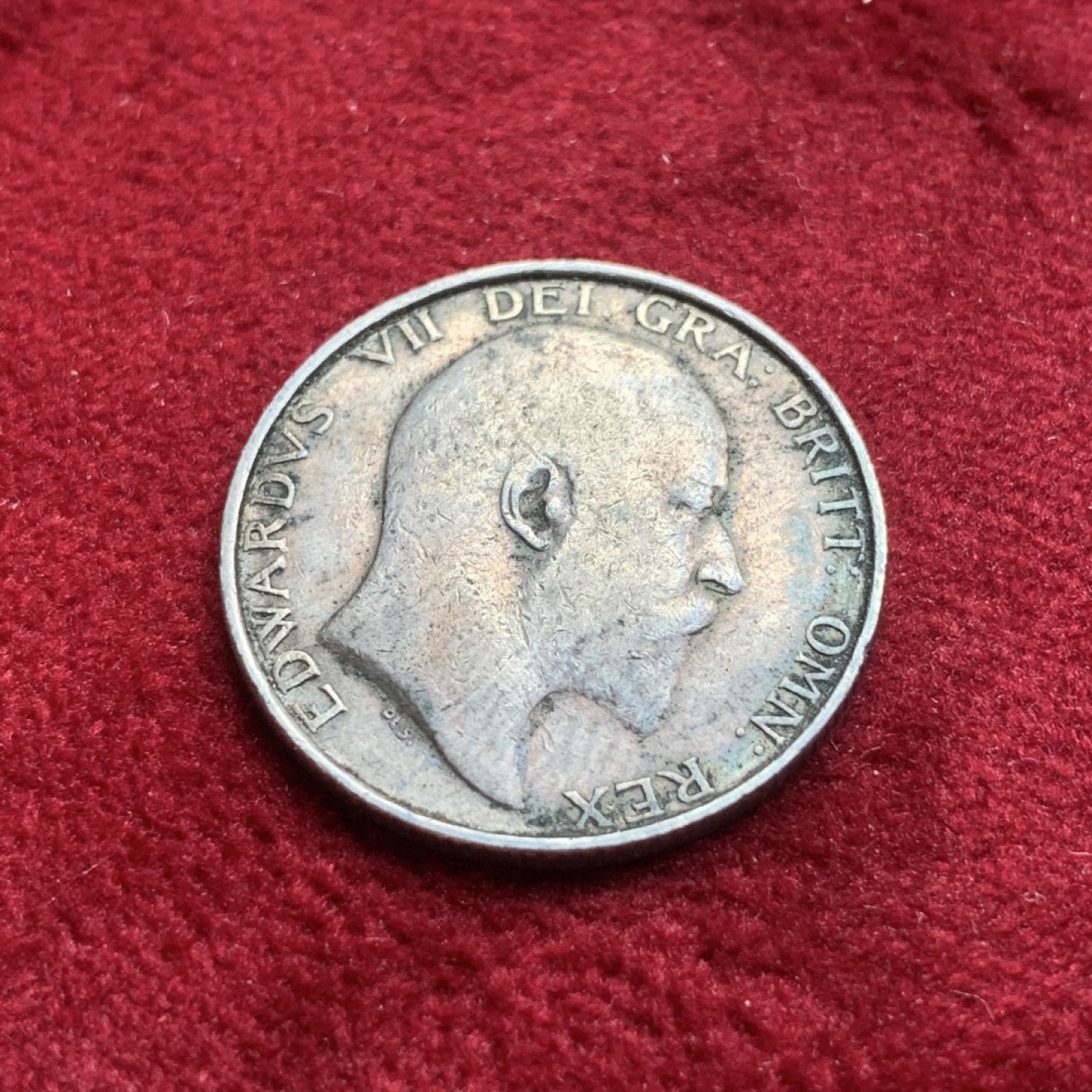 《竞宝斋》第84场-本周日，周一2场连拍（全场不限金额包邮） 英国 1902年 爱七 1先令 站狮 银币 原味包浆