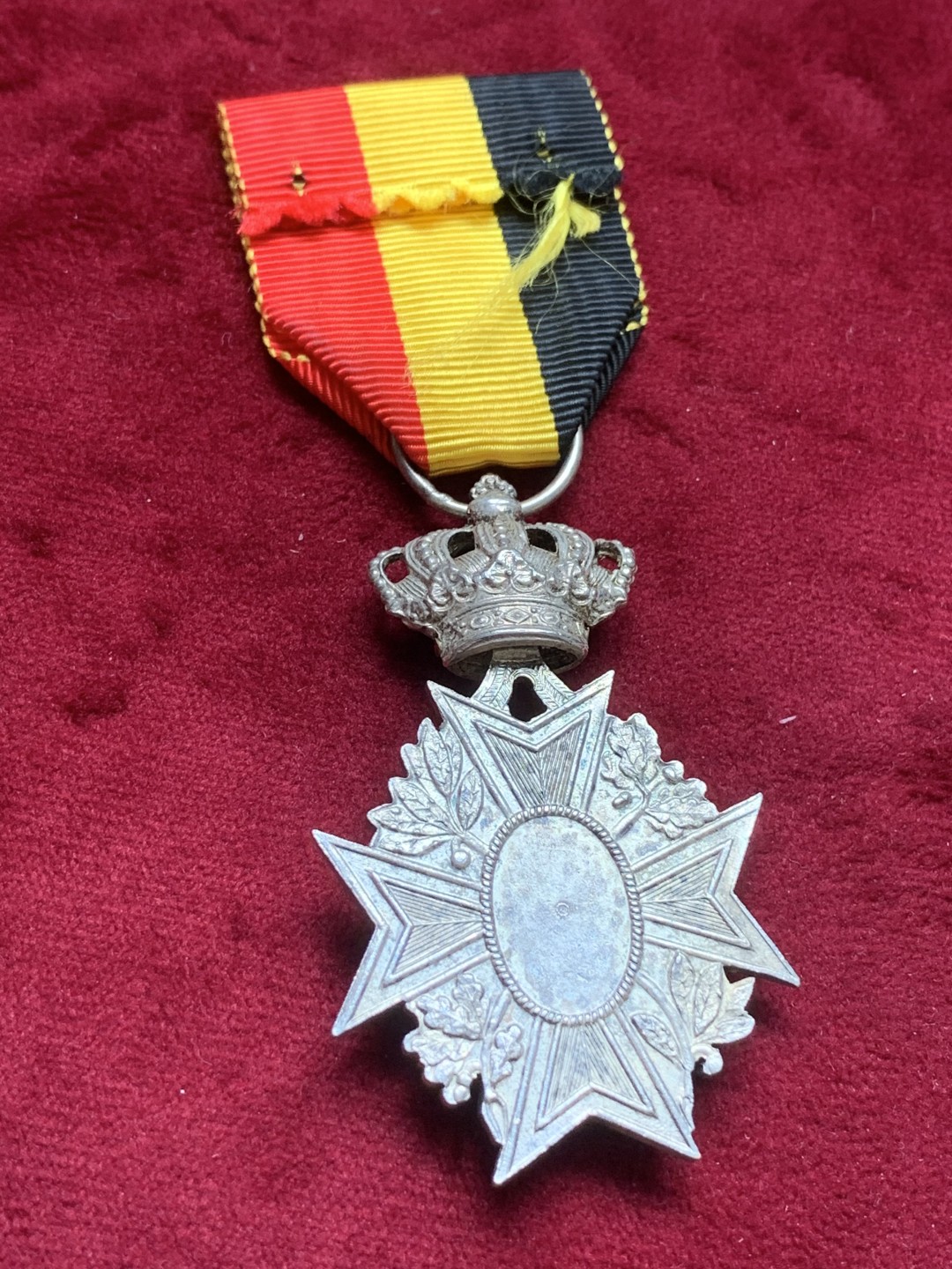 《竞宝斋》第84场-本周日，周一2场连拍（全场不限金额包邮） 比利时 工人协会  银制勋章