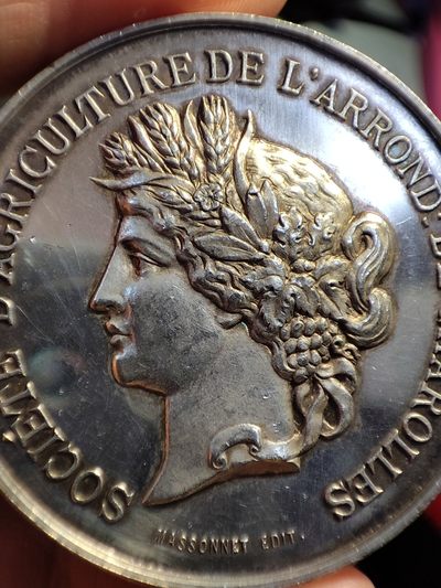 gush小明220811 法国农业女神银章1895