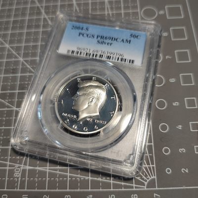 gush小明220811 2004半美肯尼迪精制银币