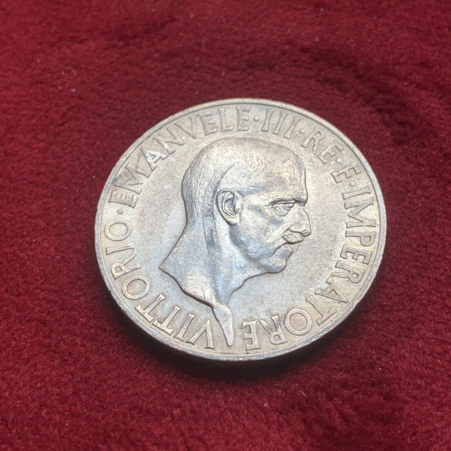 《竞宝斋》第84场-本周日，周一2场连拍（全场不限金额包邮） 意大利1936年 10里拉美女银币 原光好品 可以自己送评