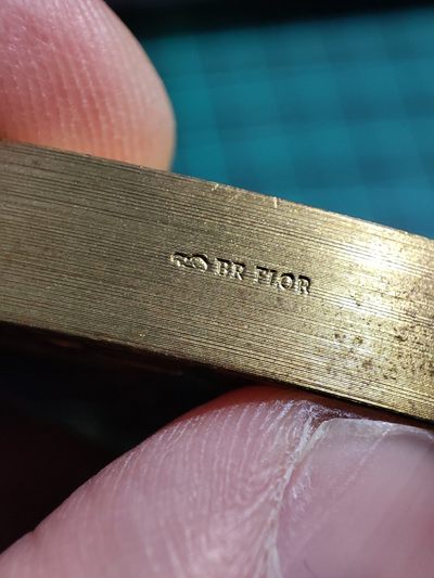 gush小明220811 法国1975日历镀金大铜章 一些小锈斑和小磕碰