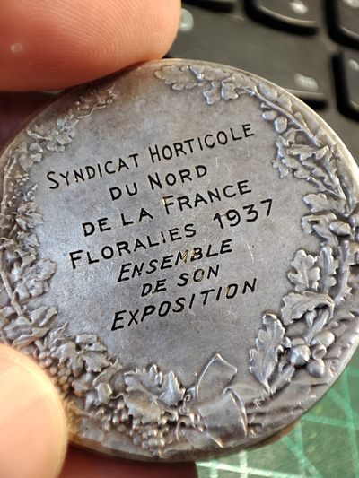 gush小明220811 937法国农业镀银铜章