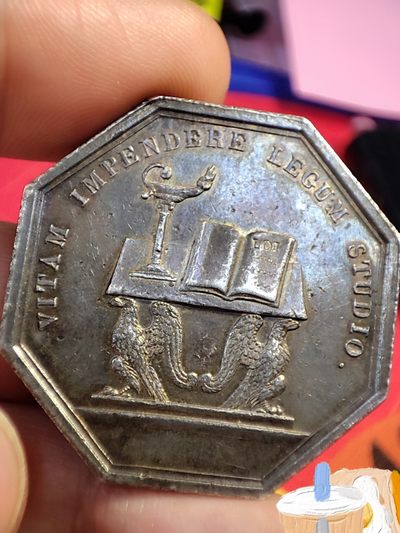 gush小明220811 法国八角银章，1832前无边铭