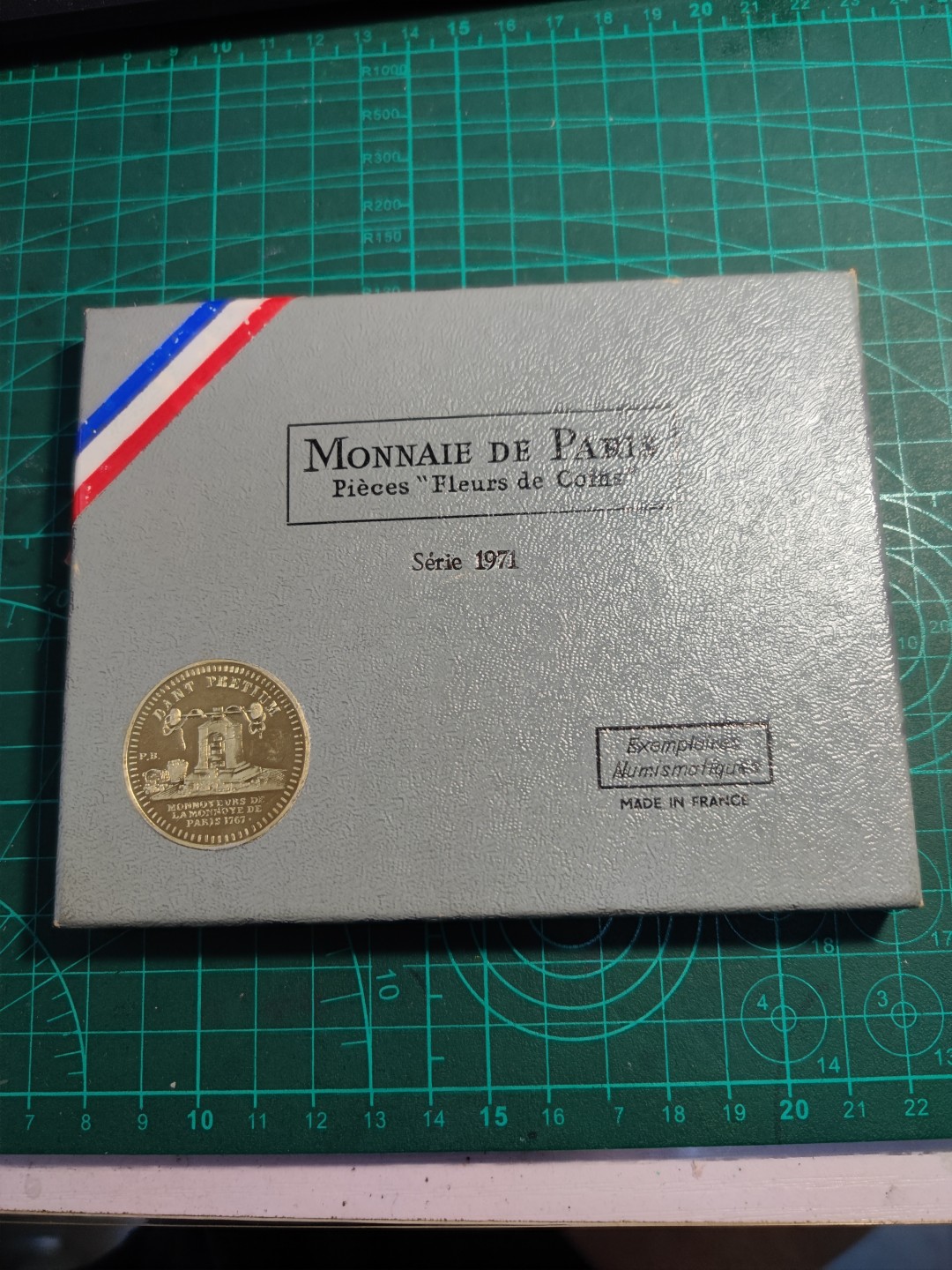 gush小明220811 1971法国原封套币含大力神银币