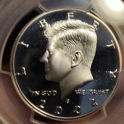 gush小明220811 2004半美肯尼迪精制银币