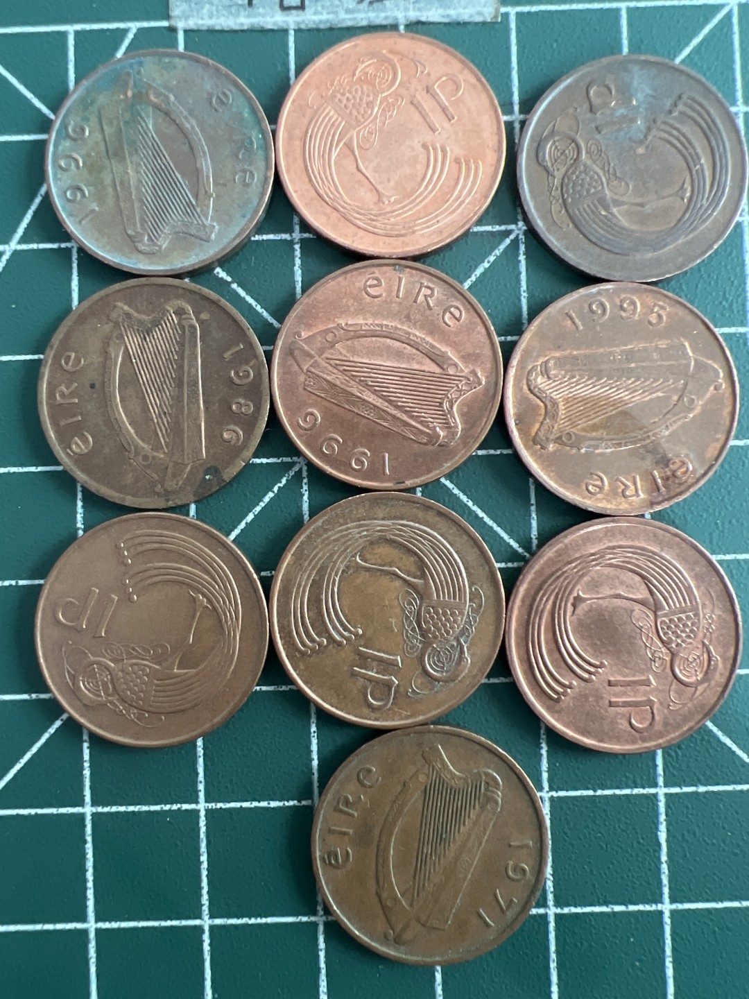 泡泡堂第五十二期  世界硬币邮票专场（无押金，无佣金，捡漏，全场20包邮，偏远地区除外） 爱尔兰1P十个