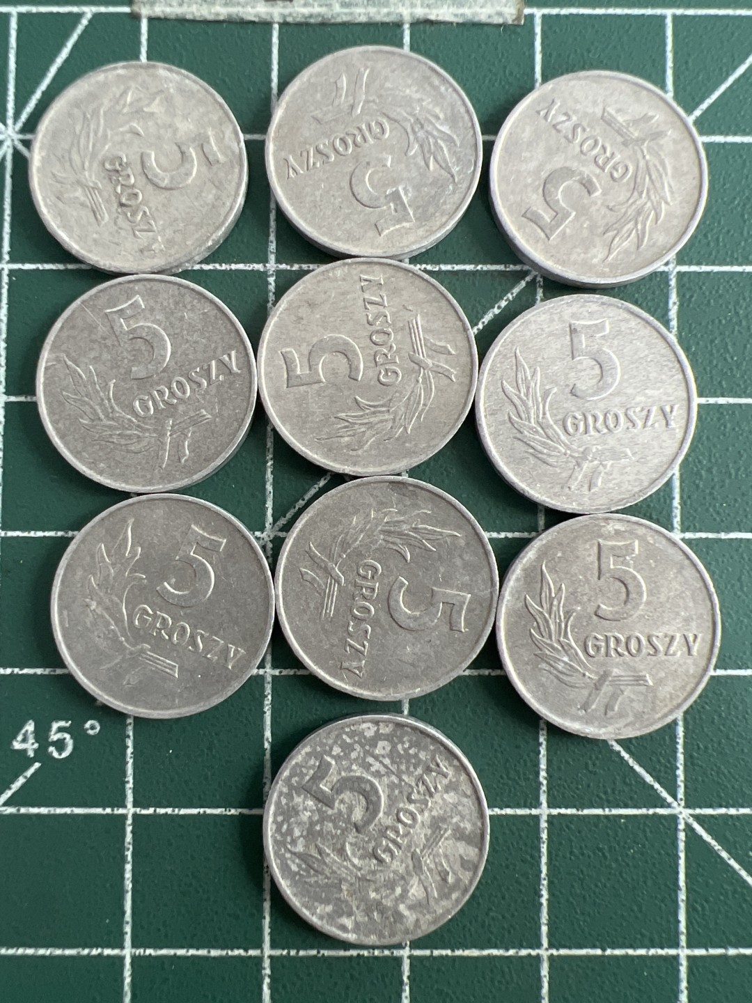 泡泡堂第五十一期  世界硬币邮票专场（无押金，无佣金，捡漏，全场20包邮，偏远地区除外） 波兰五分十个