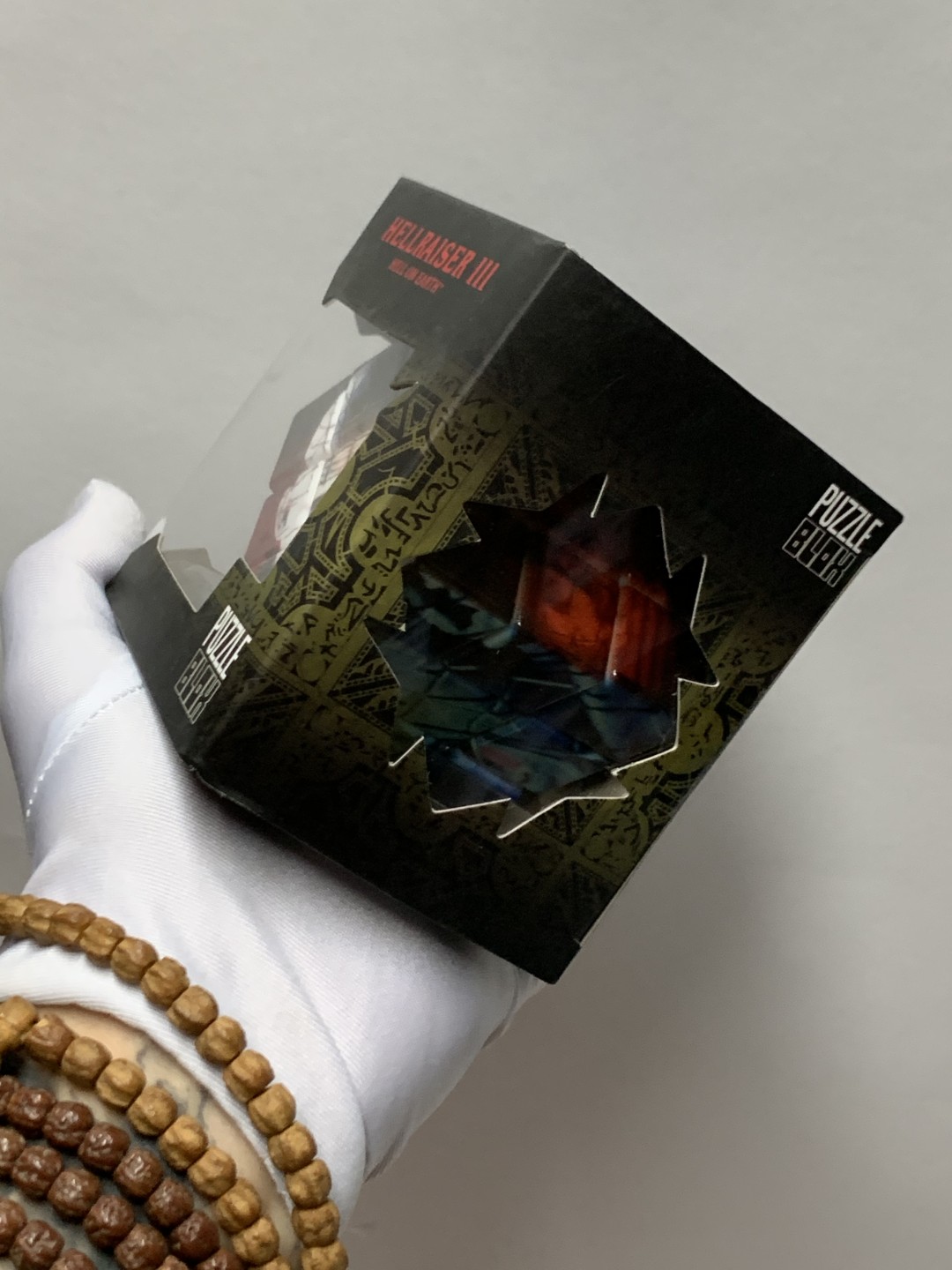 零元拍：Mezco Toyz 蚂蚁/ Puzzle Blox 3D组合益智游戏魔方：《养鬼吃人》钉子头，全新未拆。