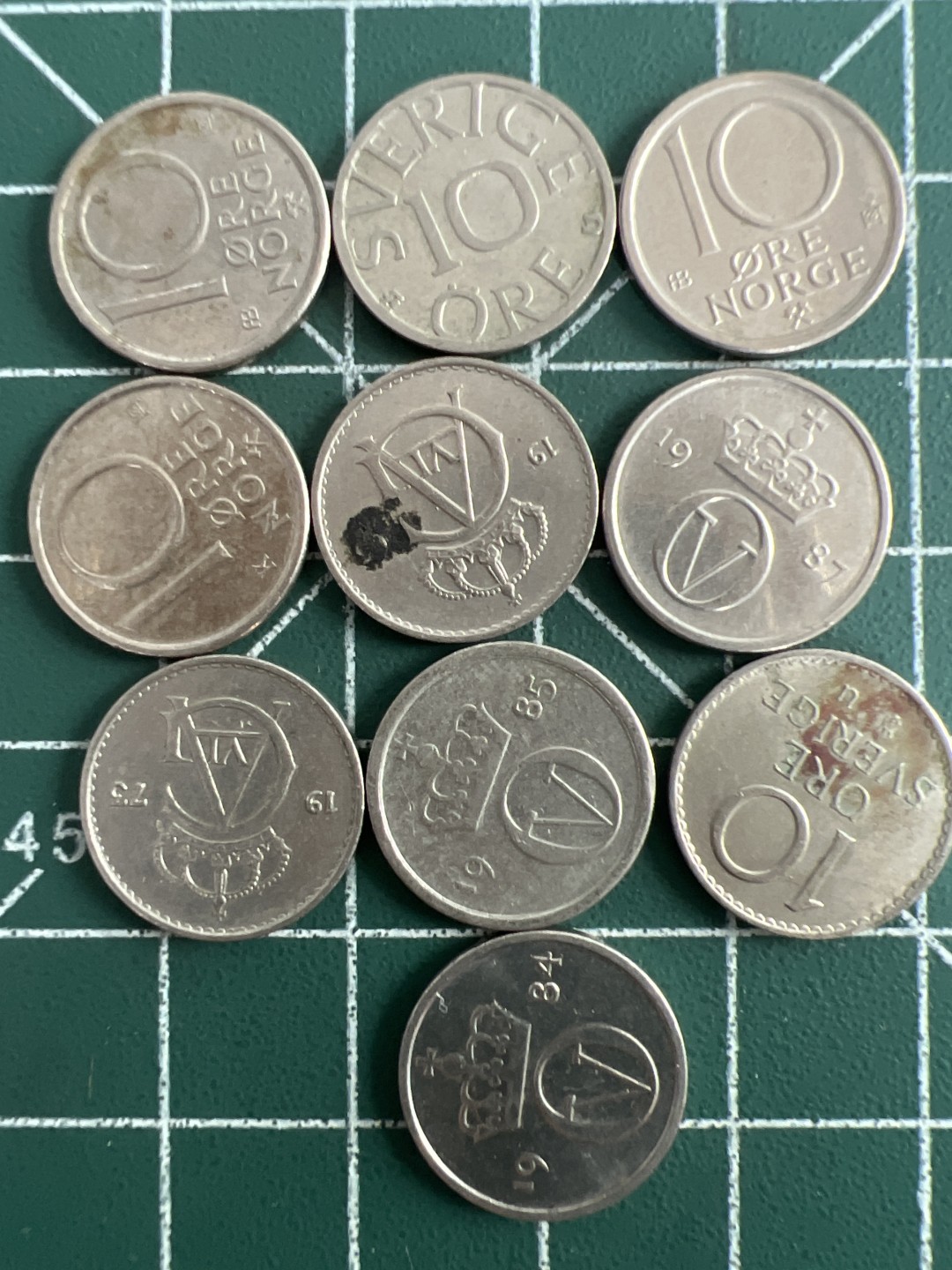 泡泡堂第五十二期  世界硬币邮票专场（无押金，无佣金，捡漏，全场20包邮，偏远地区除外） 瑞典十欧尔十个