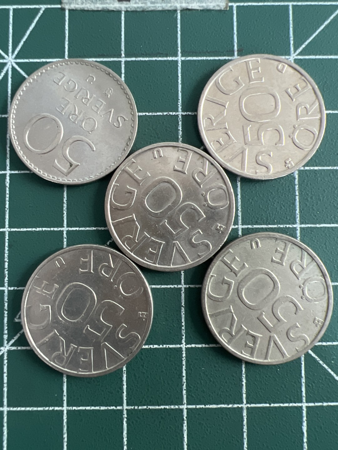 泡泡堂第五十一期  世界硬币邮票专场（无押金，无佣金，捡漏，全场20包邮，偏远地区除外） 瑞典50欧尔