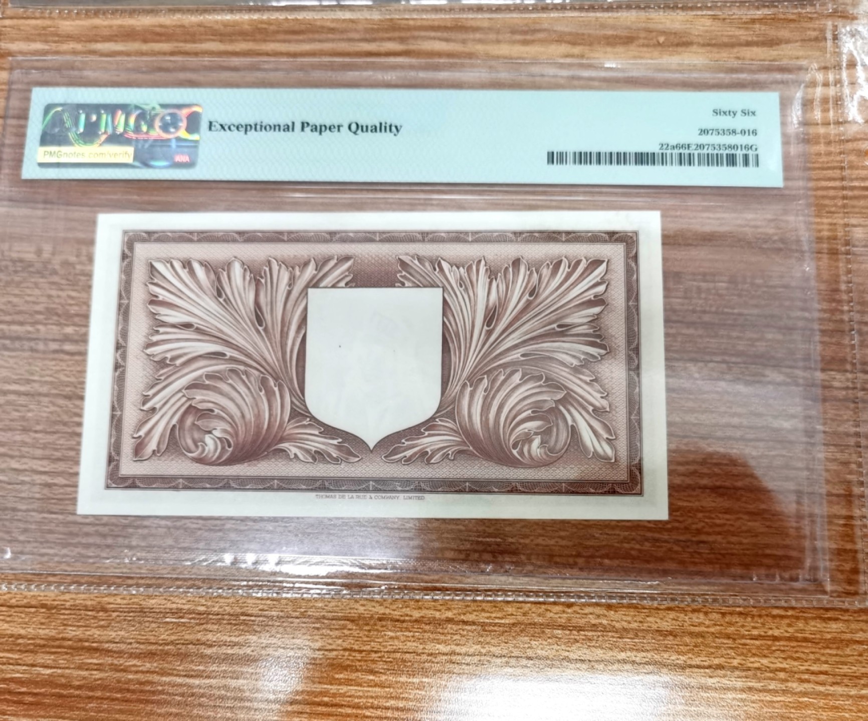 【Blue Auction】✨世界纸币精拍第213期 【精】 【亚军分】马耳他 1949年1镑 英王乔治 PMG66EPQ 