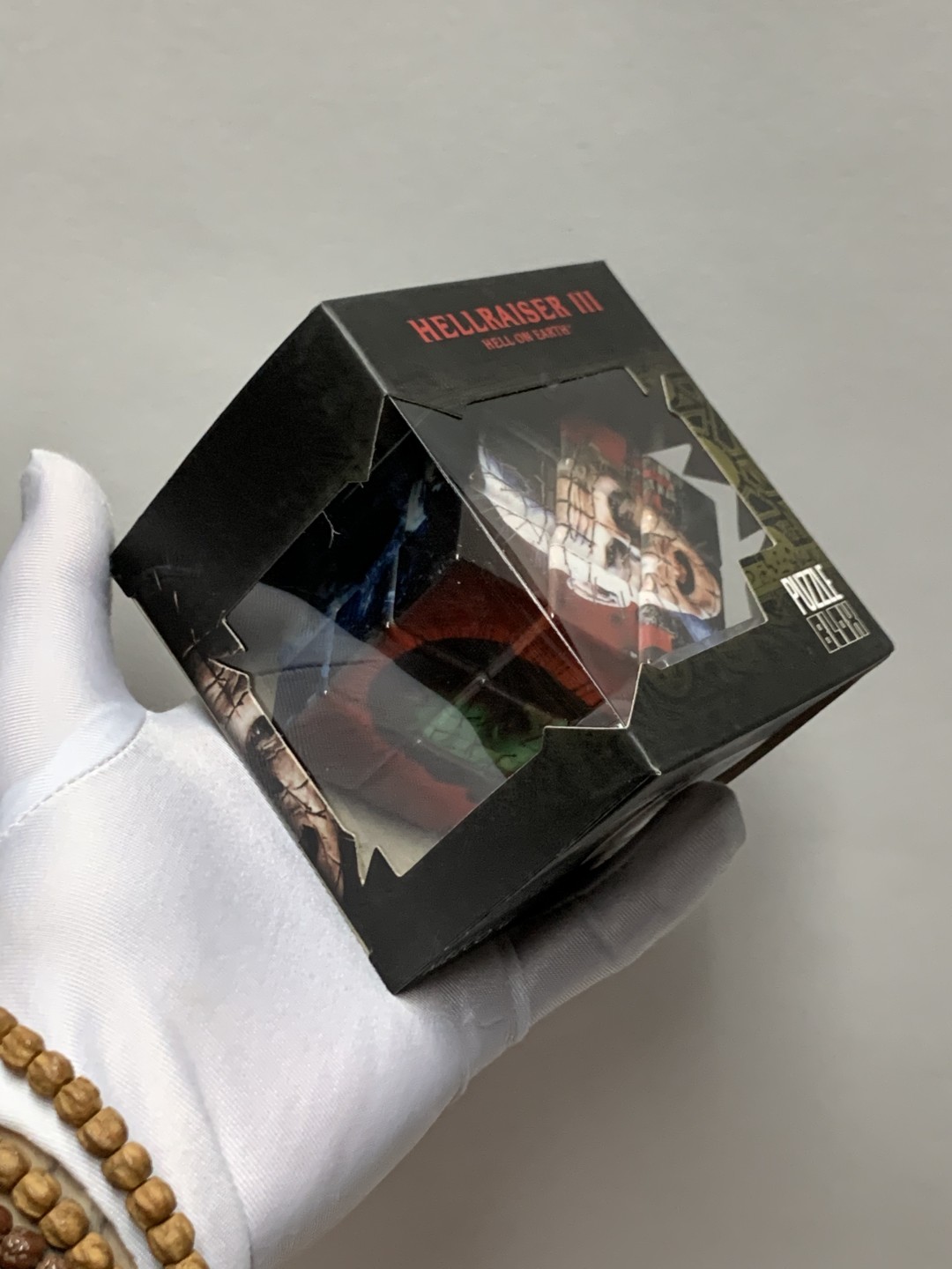 零元拍：Mezco Toyz 蚂蚁/ Puzzle Blox 3D组合益智游戏魔方：《养鬼吃人》钉子头，全新未拆。