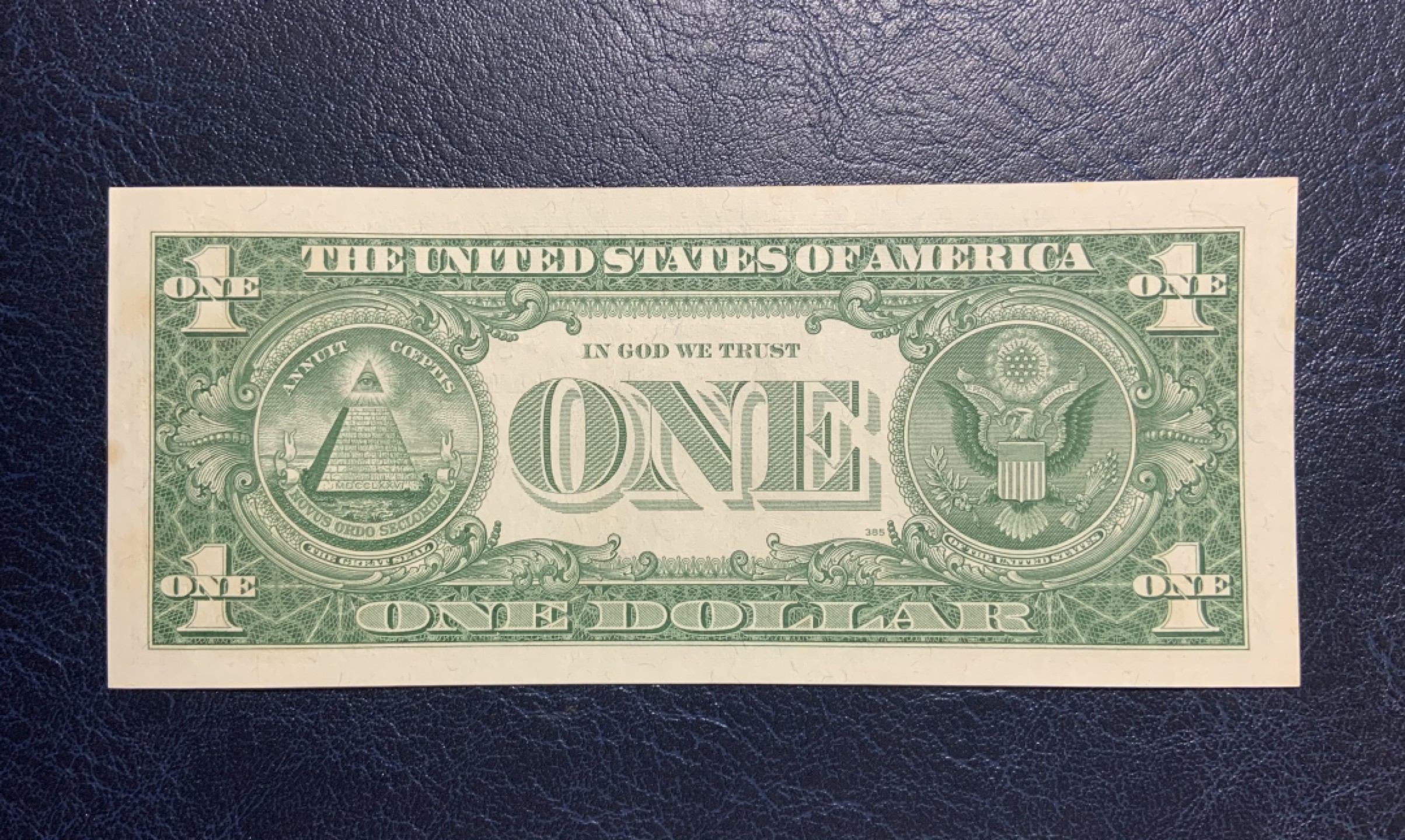 收藏联盟Quantum Auction 第184期拍卖(已更新) 美国1957年1美元银币券 品相UNC- 星补号 票面有黄