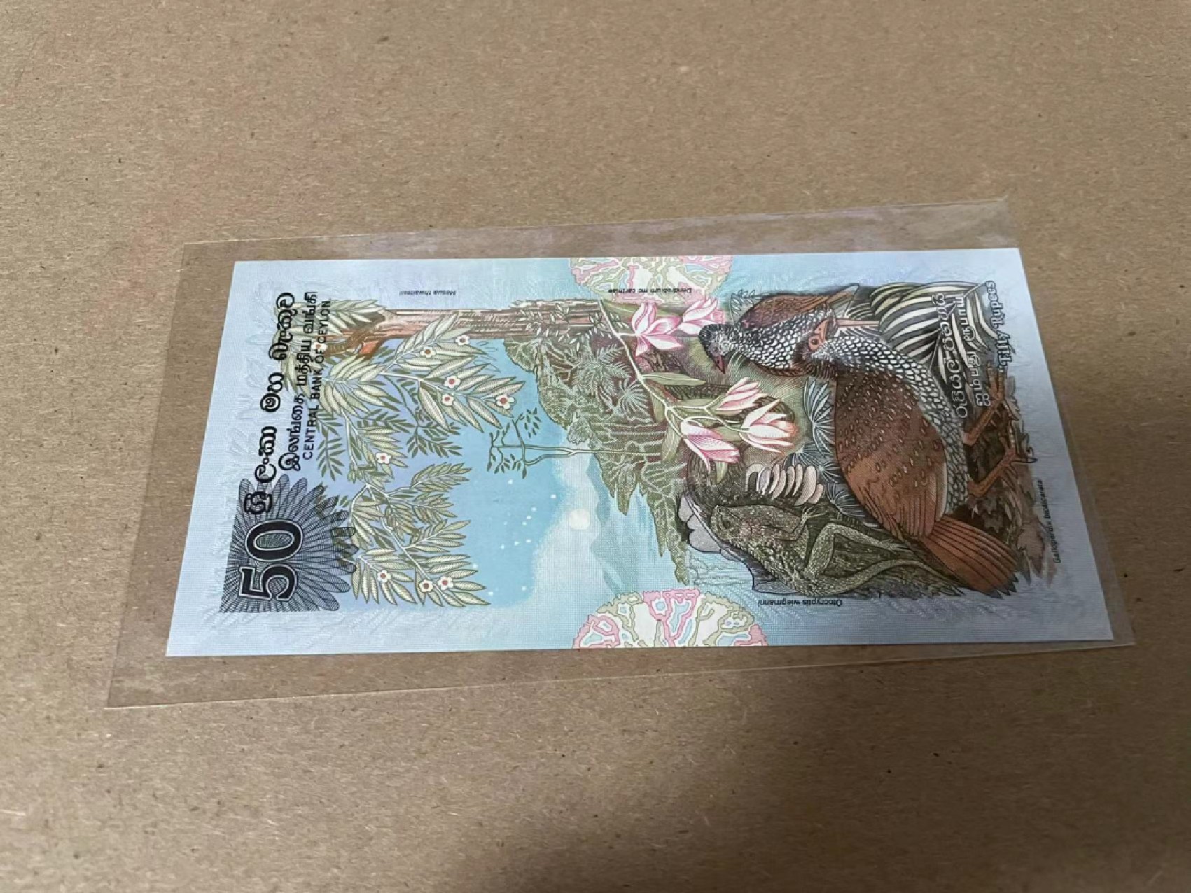 【Blue Auction】✨世界纸币精拍第214期 【精】 斯里兰卡 1979年50卢比 全新UNC