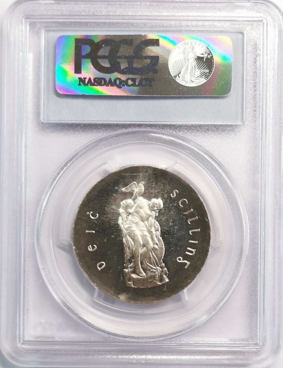 凡希社世界钱币微拍第二百零七期 1966爱尔兰10先令纪念银币精铸PCGS-PR65DCAM